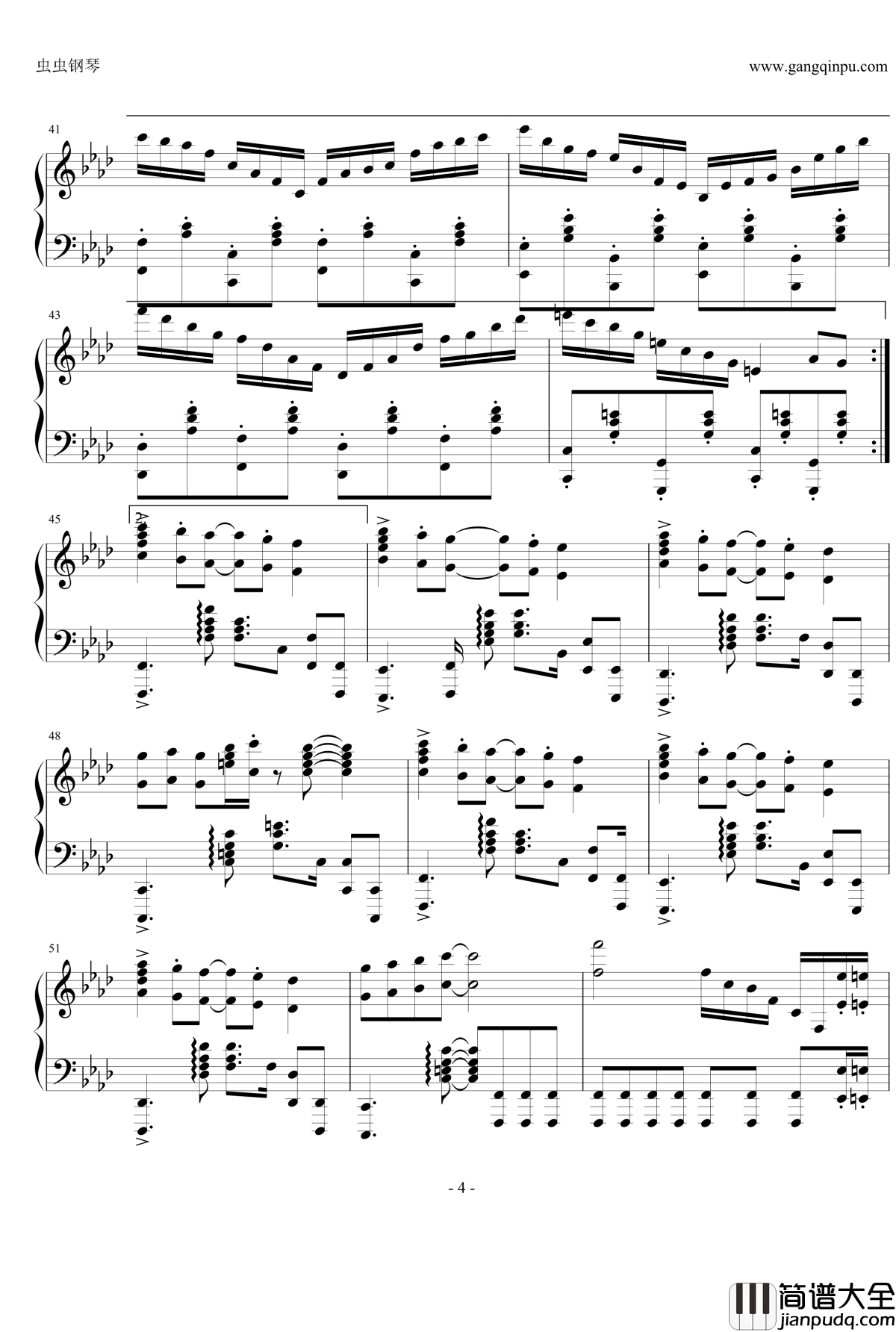 名侦探柯南钢琴谱_经典插曲