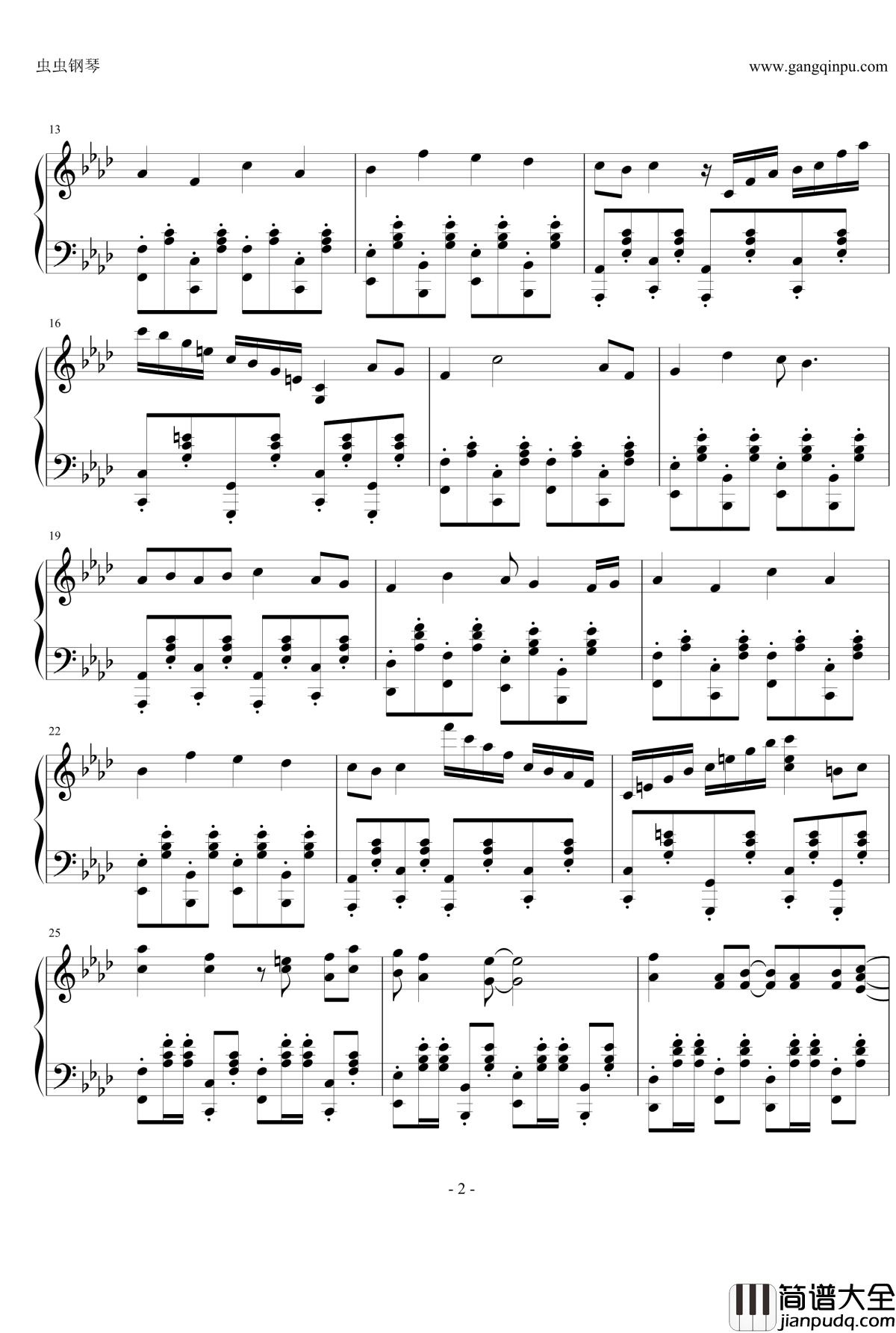 名侦探柯南钢琴谱_经典插曲