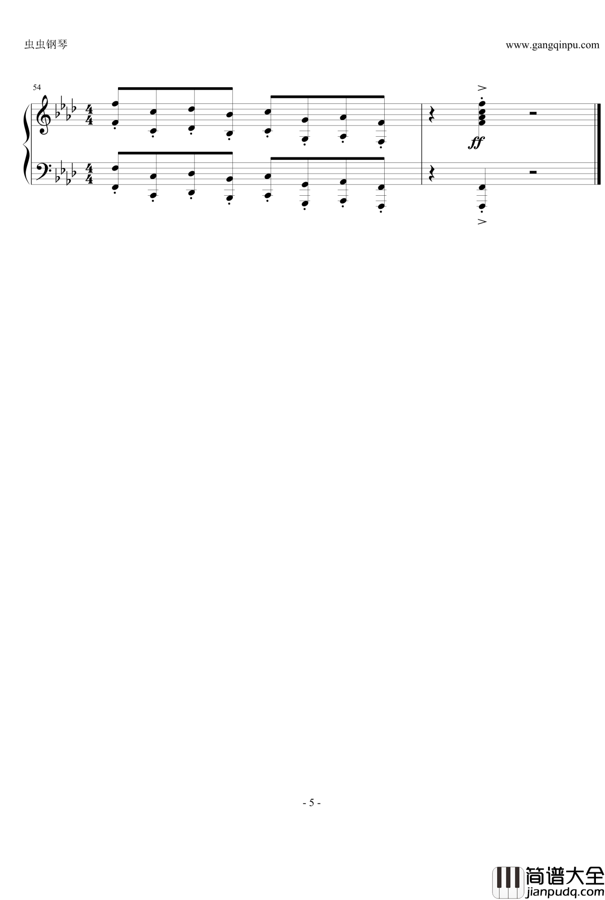 名侦探柯南钢琴谱_经典插曲