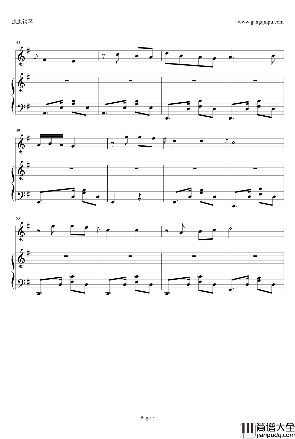 Italia_amorosi钢琴谱_意大利风情_帕瓦罗蒂