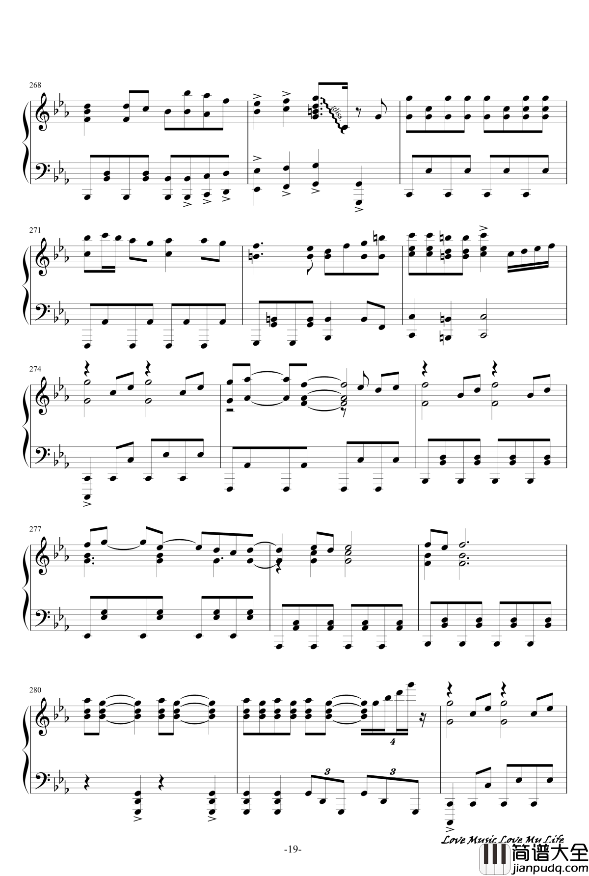 触手猴72首动漫名曲连弹钢琴谱_part_1