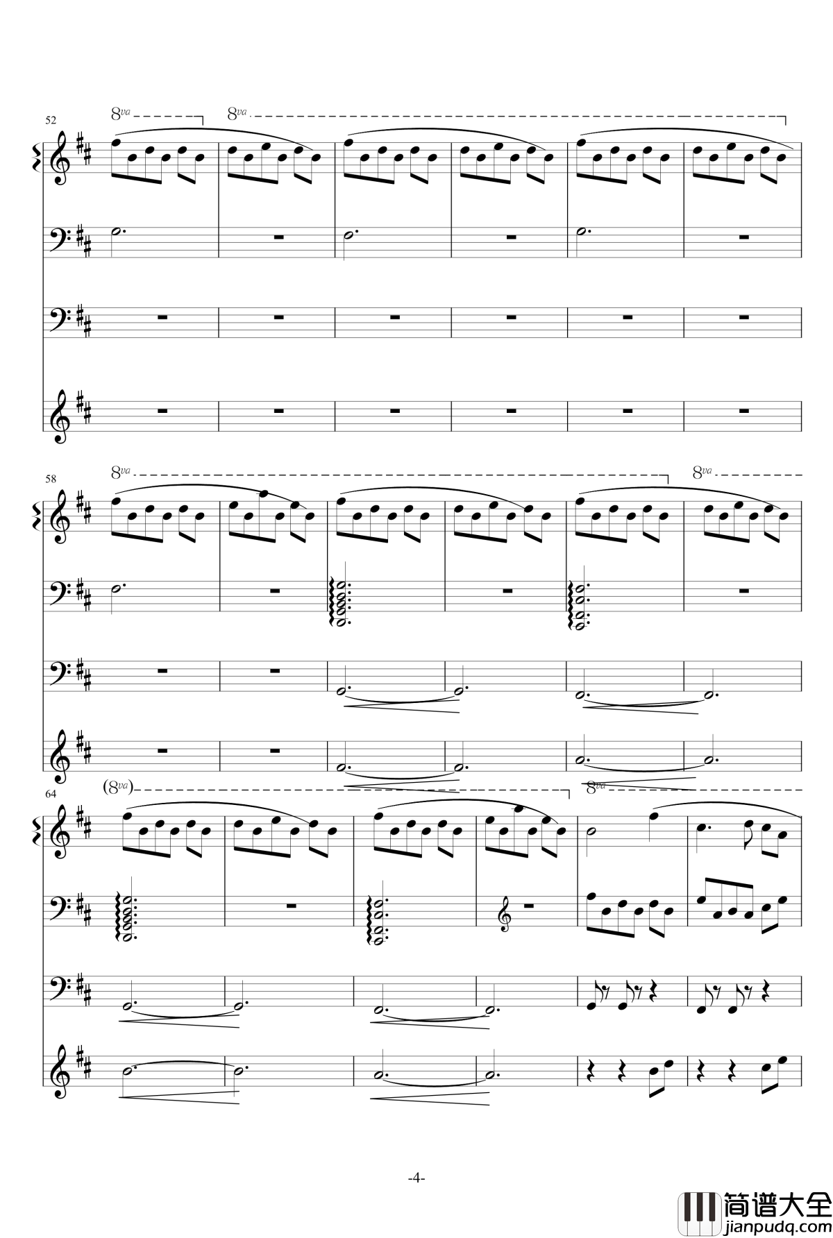 遠い空へ钢琴谱_缘之空__三輪学_/_Bruno_Wen_li