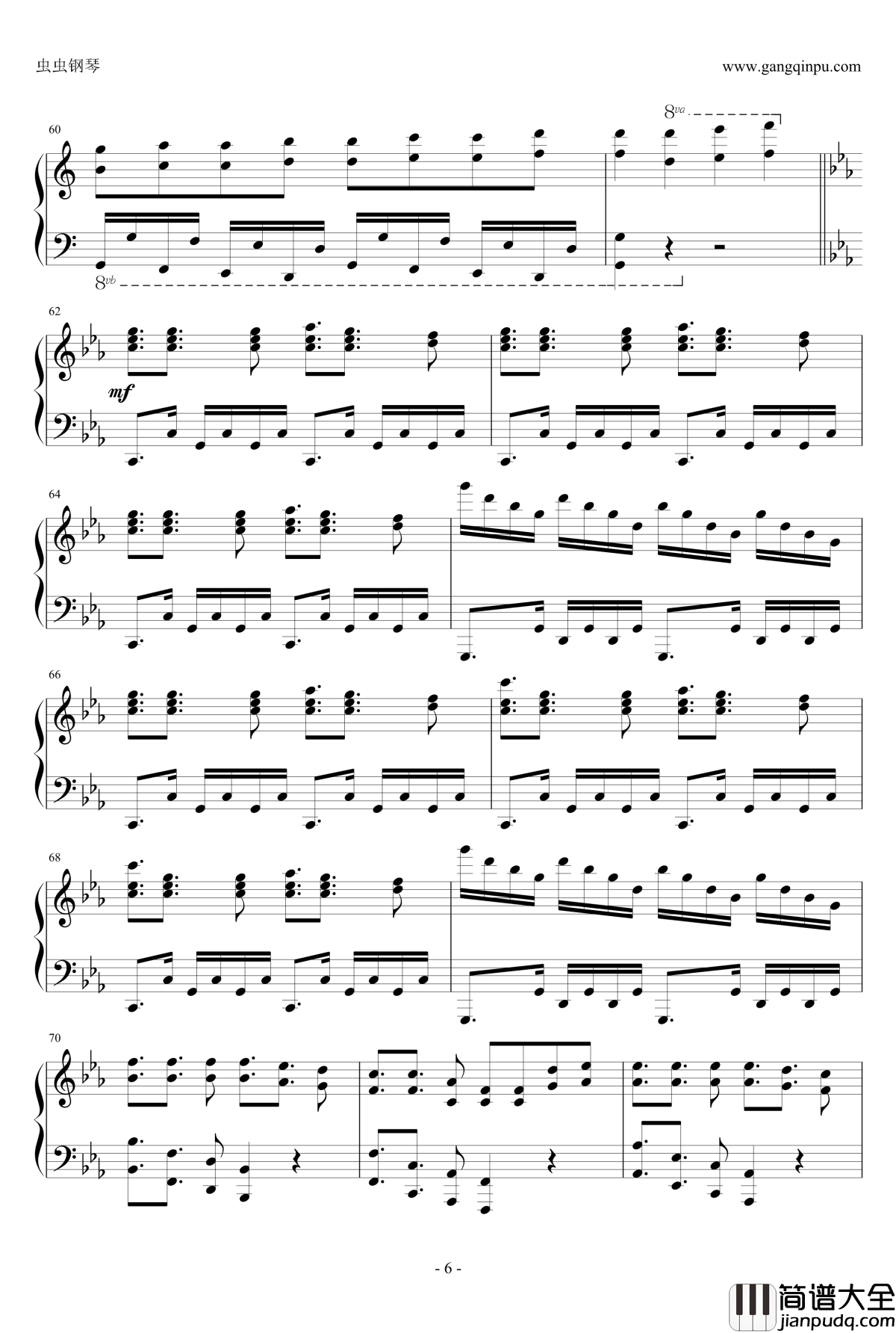 Samba_De_Roda钢琴谱_马克西姆_Maksim·Mrvica