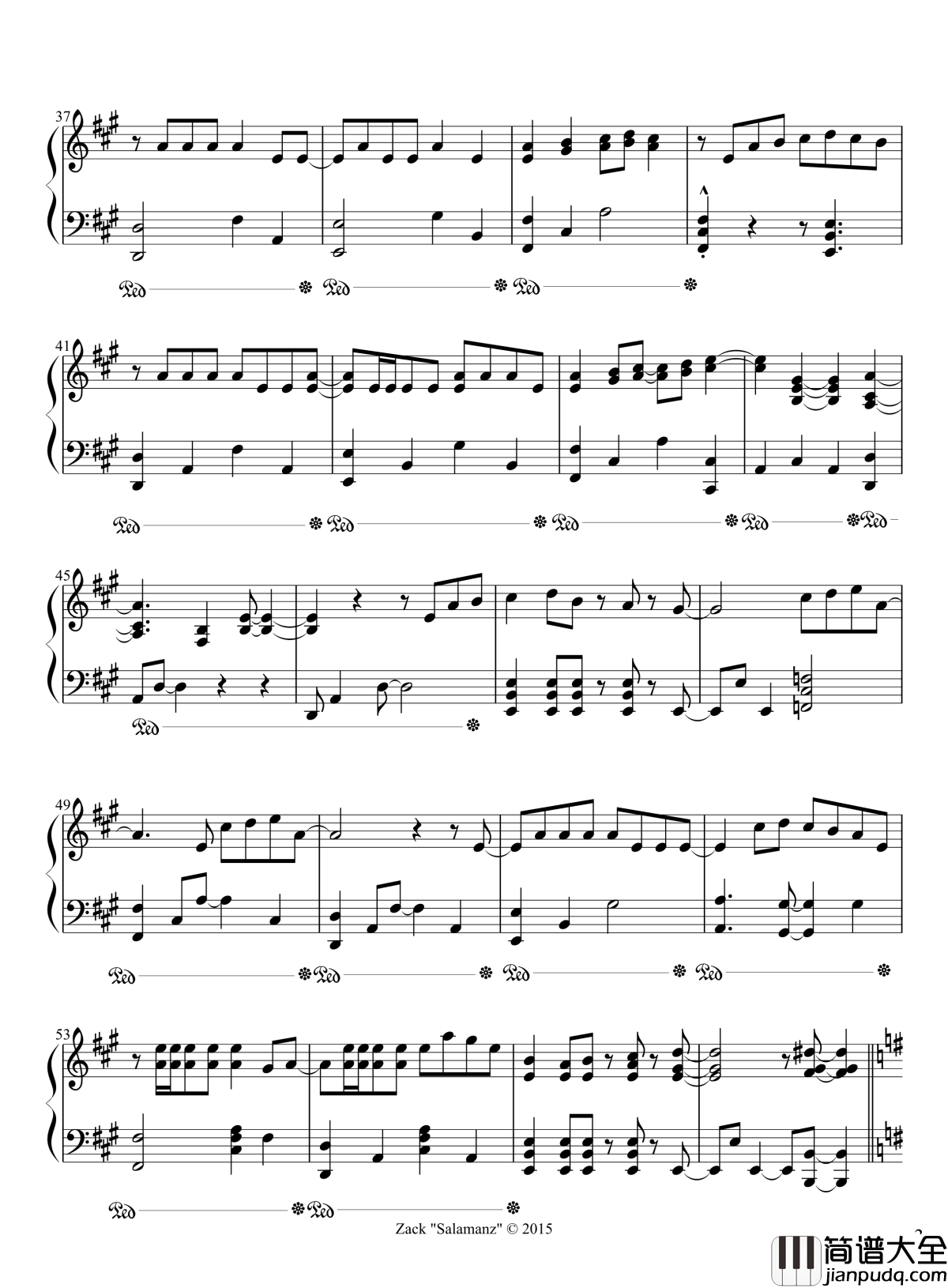 Evolution_Era钢琴谱_Deemo_古树旋律_V.K