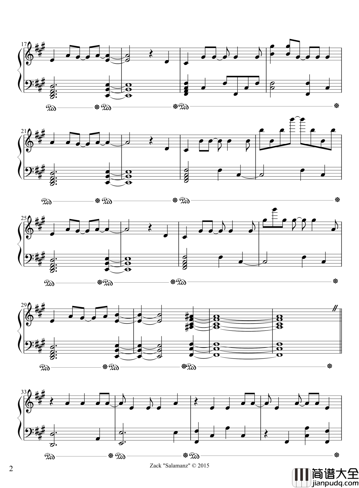 Evolution_Era钢琴谱_Deemo_古树旋律_V.K