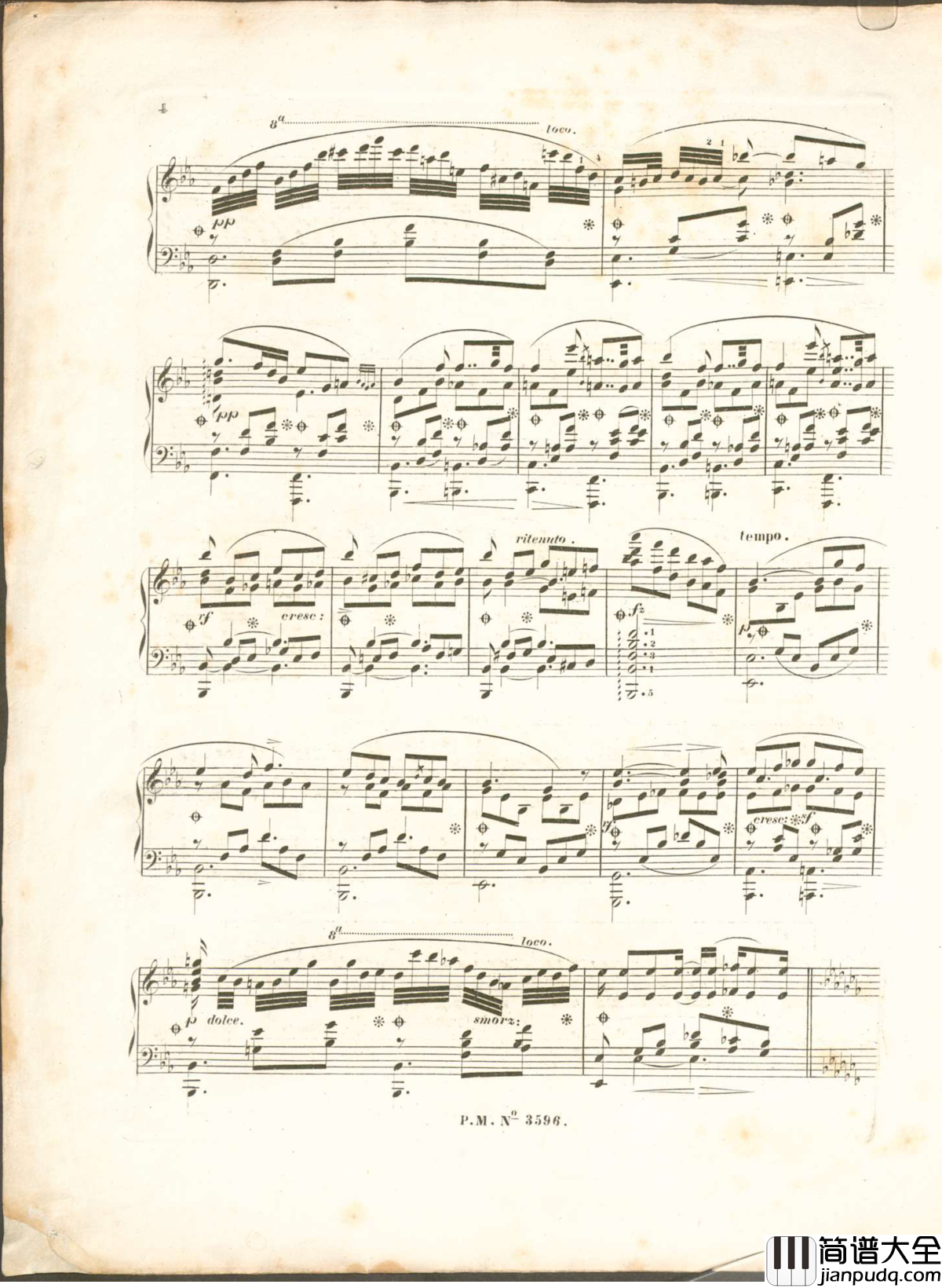 czerny钢琴谱_No.647_车尔尼