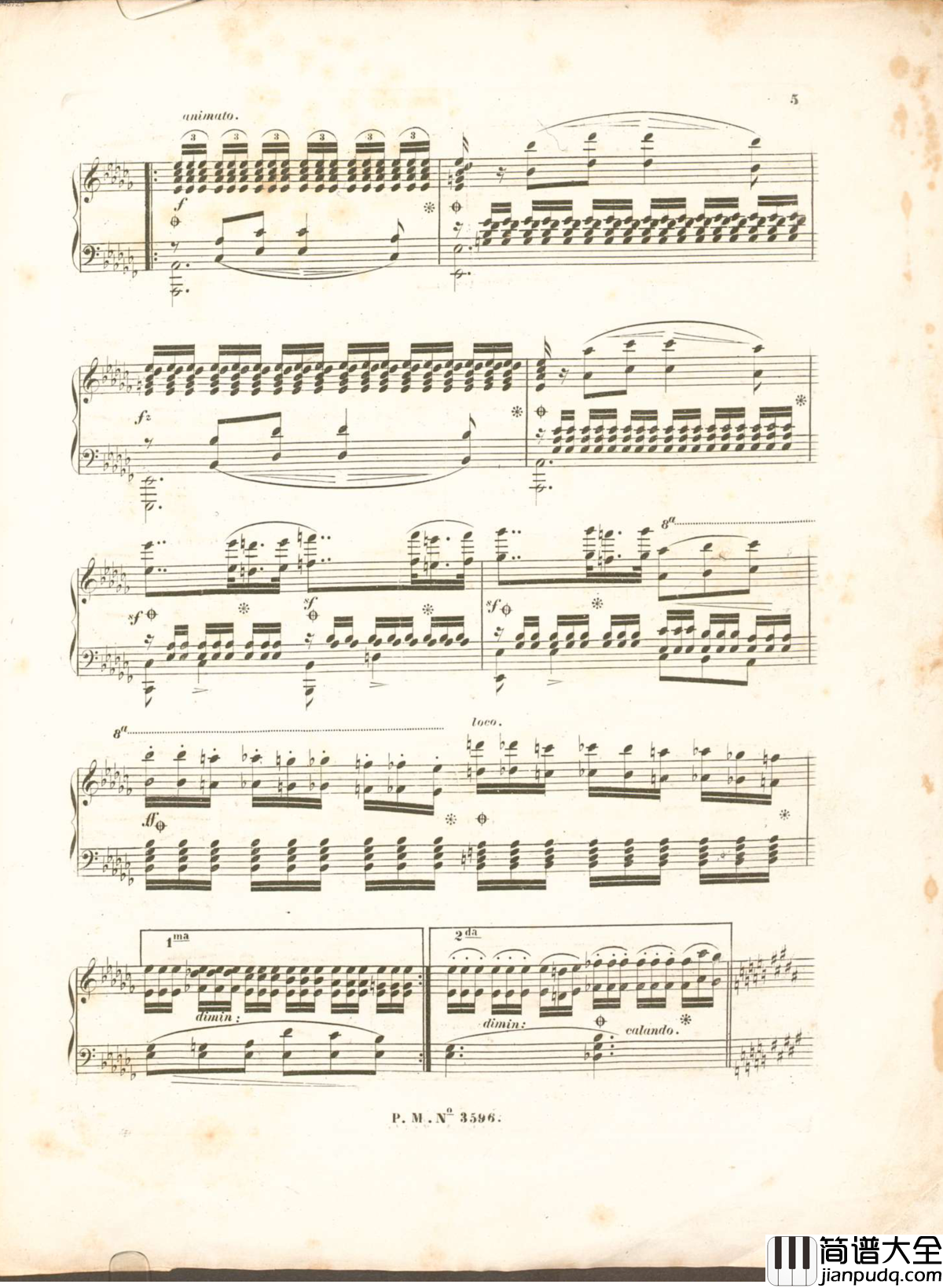 czerny钢琴谱_No.647_车尔尼