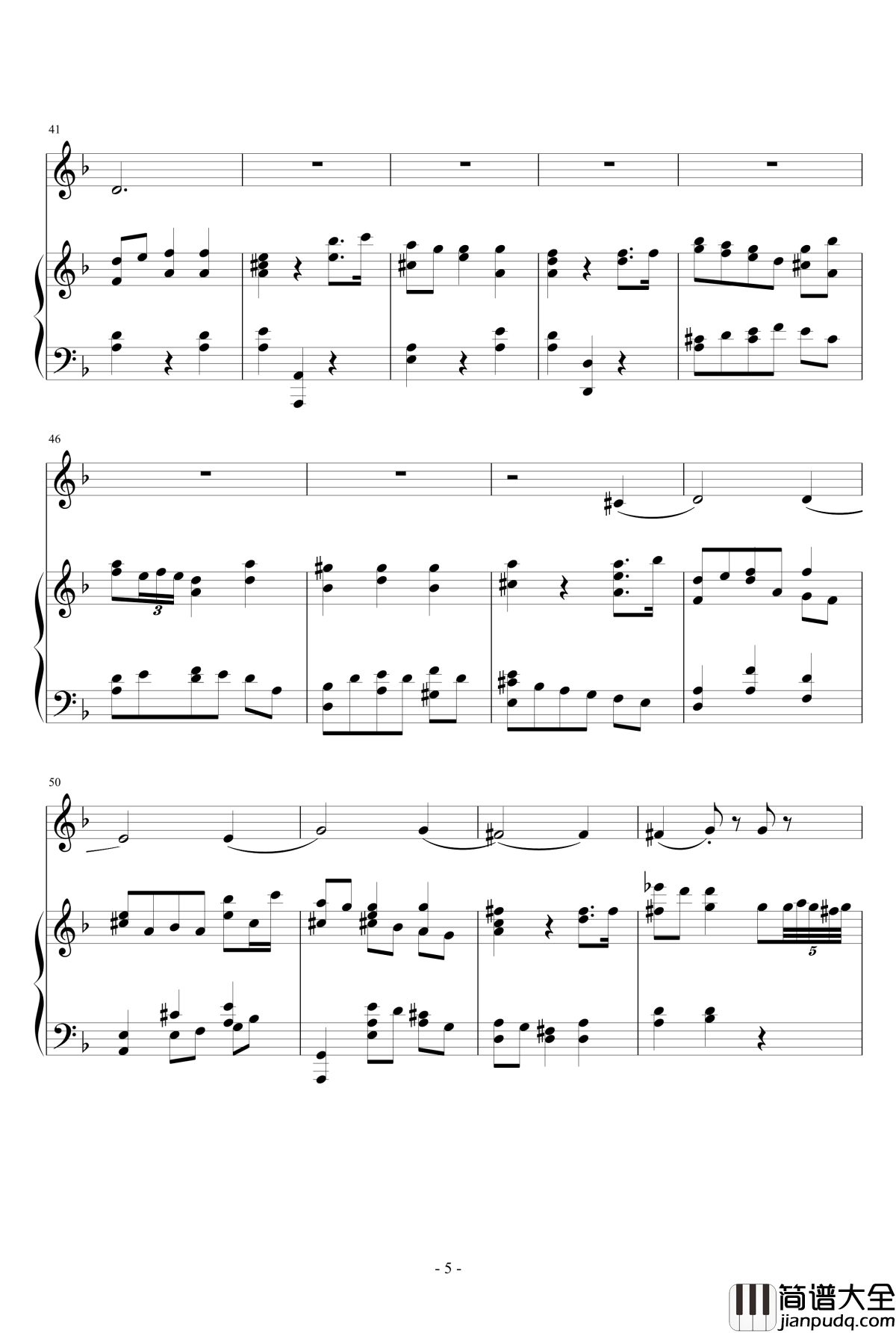 小步舞曲钢琴谱_琴欲