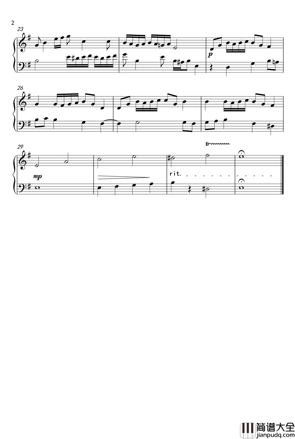 复调习作钢琴谱_01_Killua