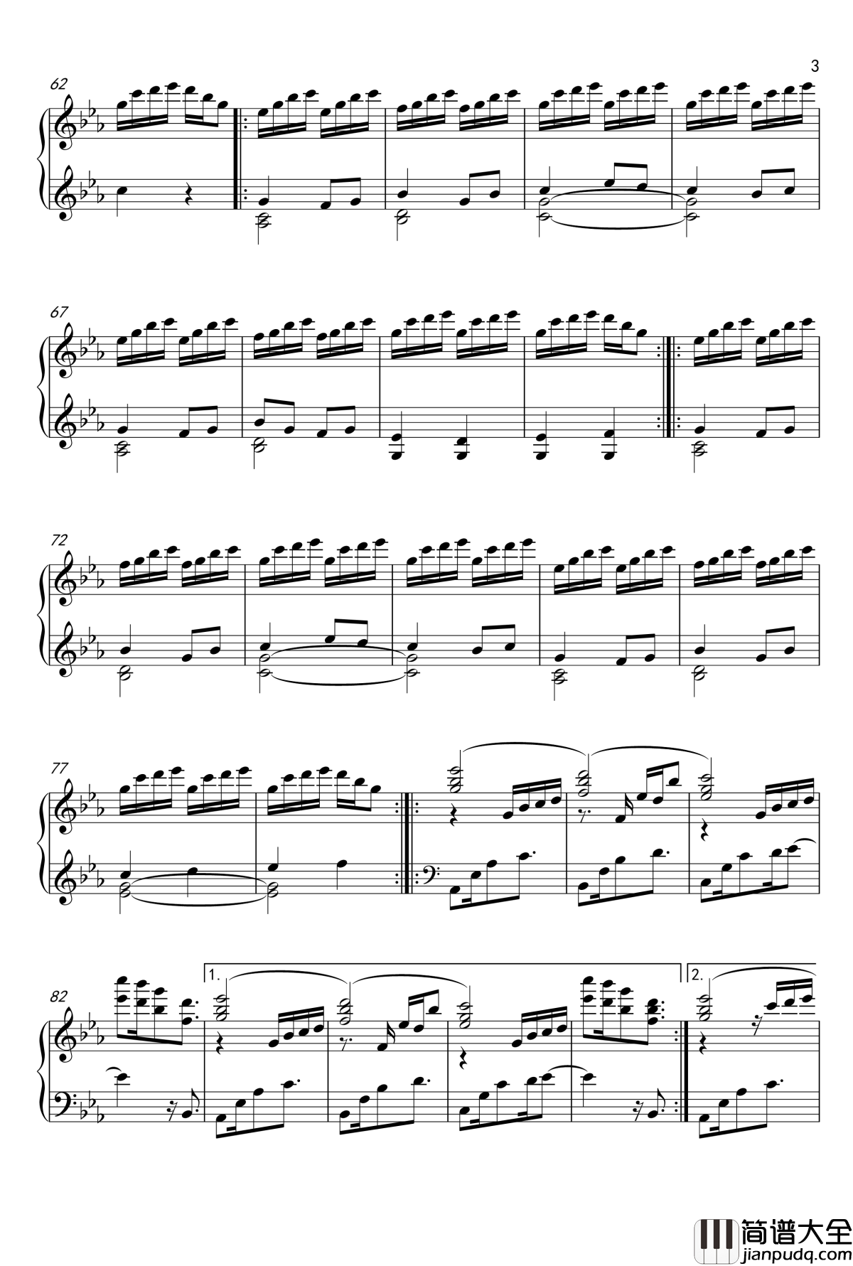 Mallow_Flower钢琴谱_/钢琴独奏_Otokaze