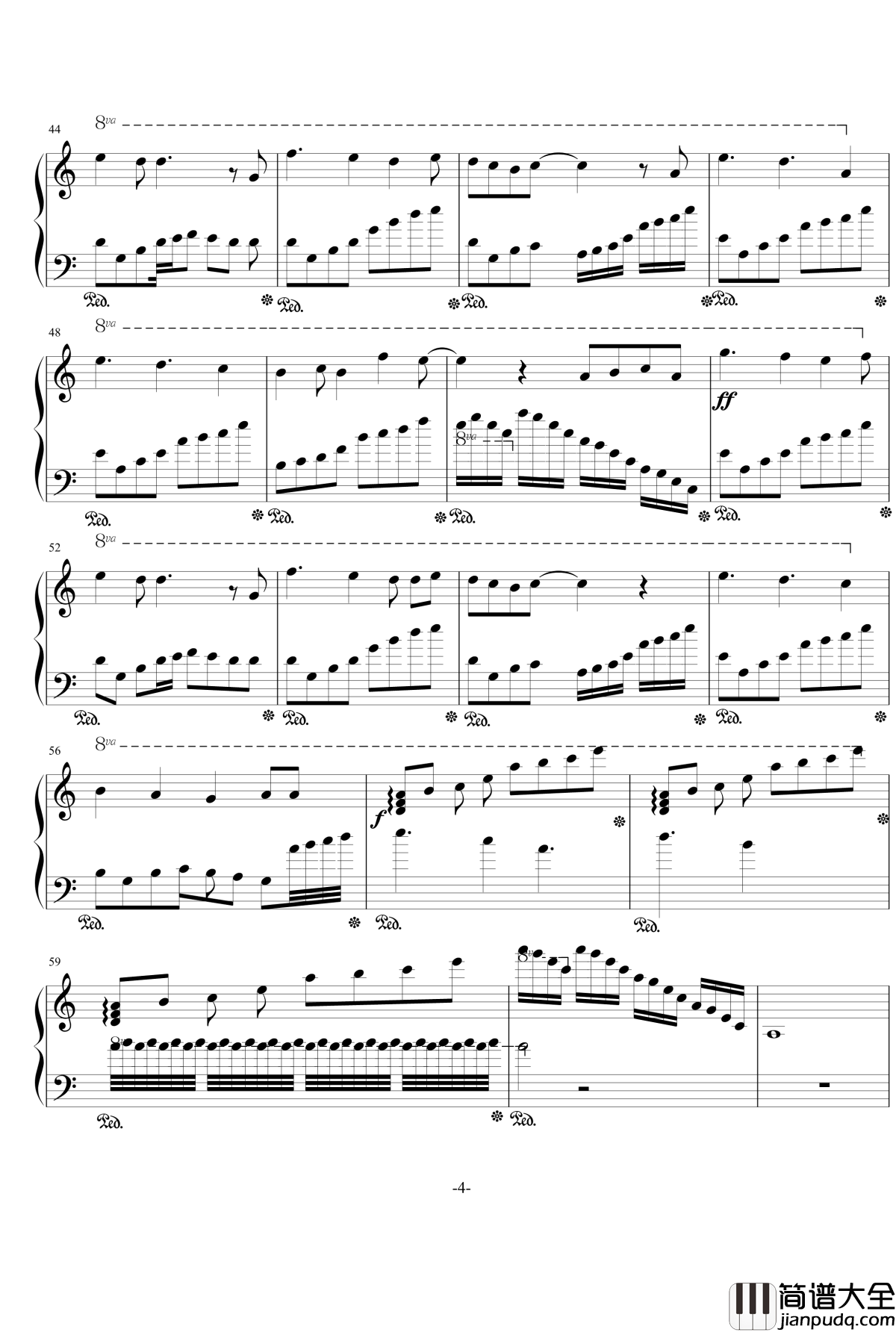 sorry_Juliet钢琴谱_山下智久