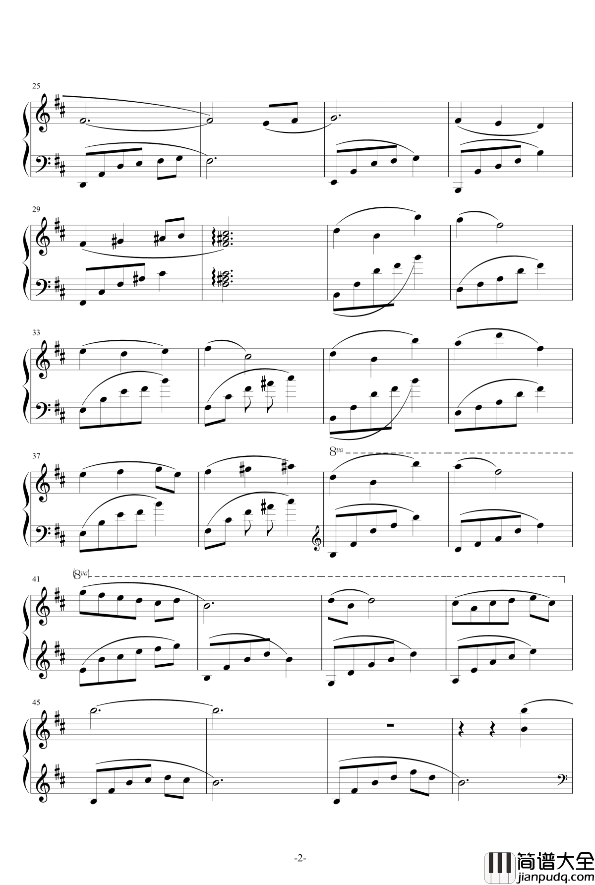 冬日遐想钢琴谱_Mrjoeconan