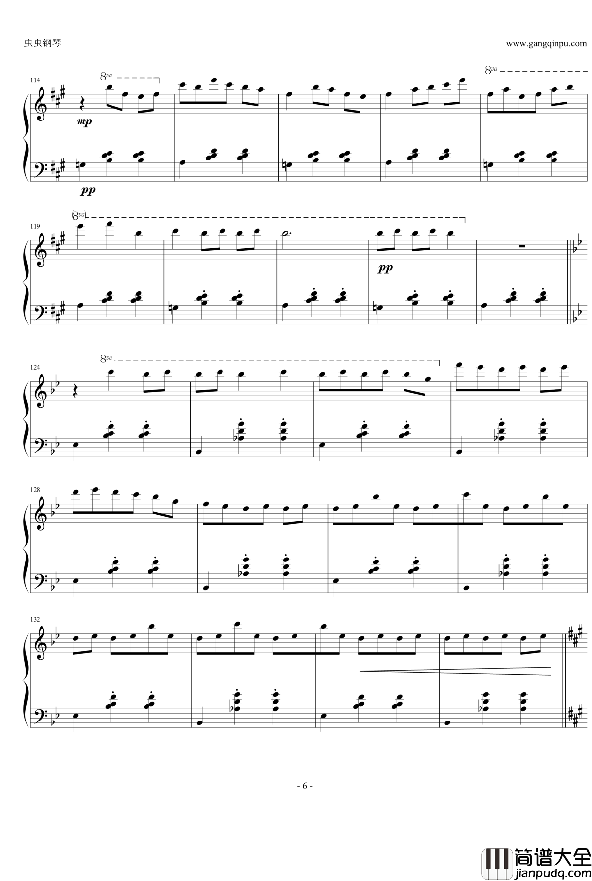 快乐进行曲钢琴谱_林海