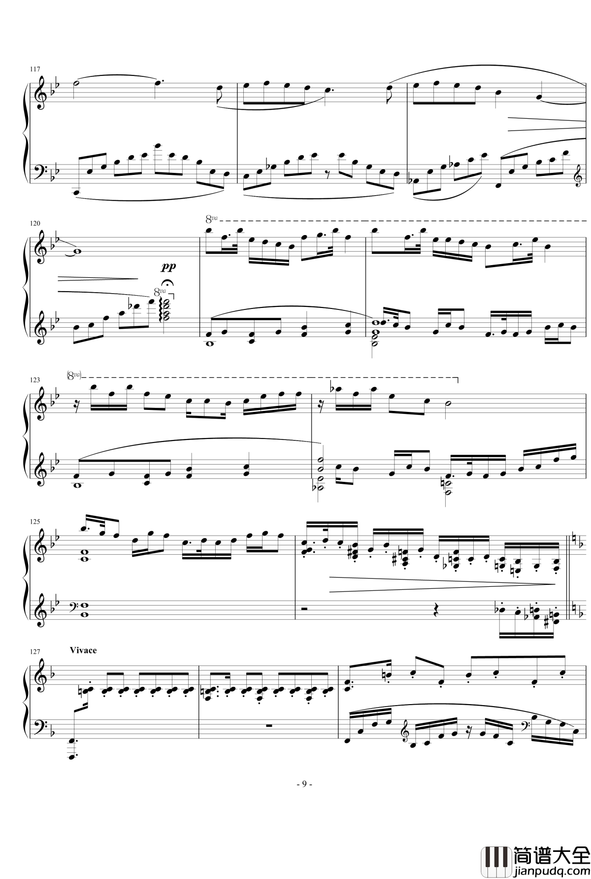 天津印象钢琴谱_黑暗破坏神扎基