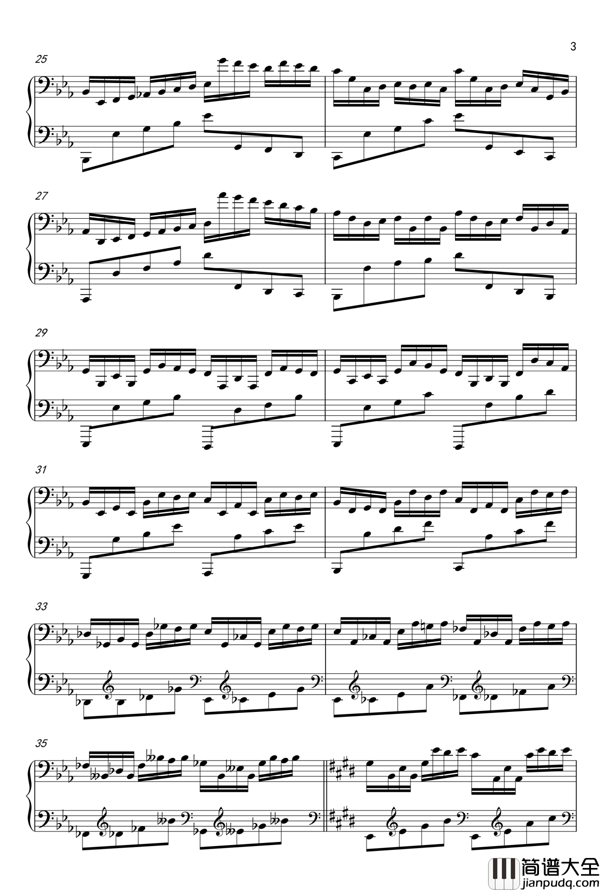 练习曲钢琴谱_TONY_王