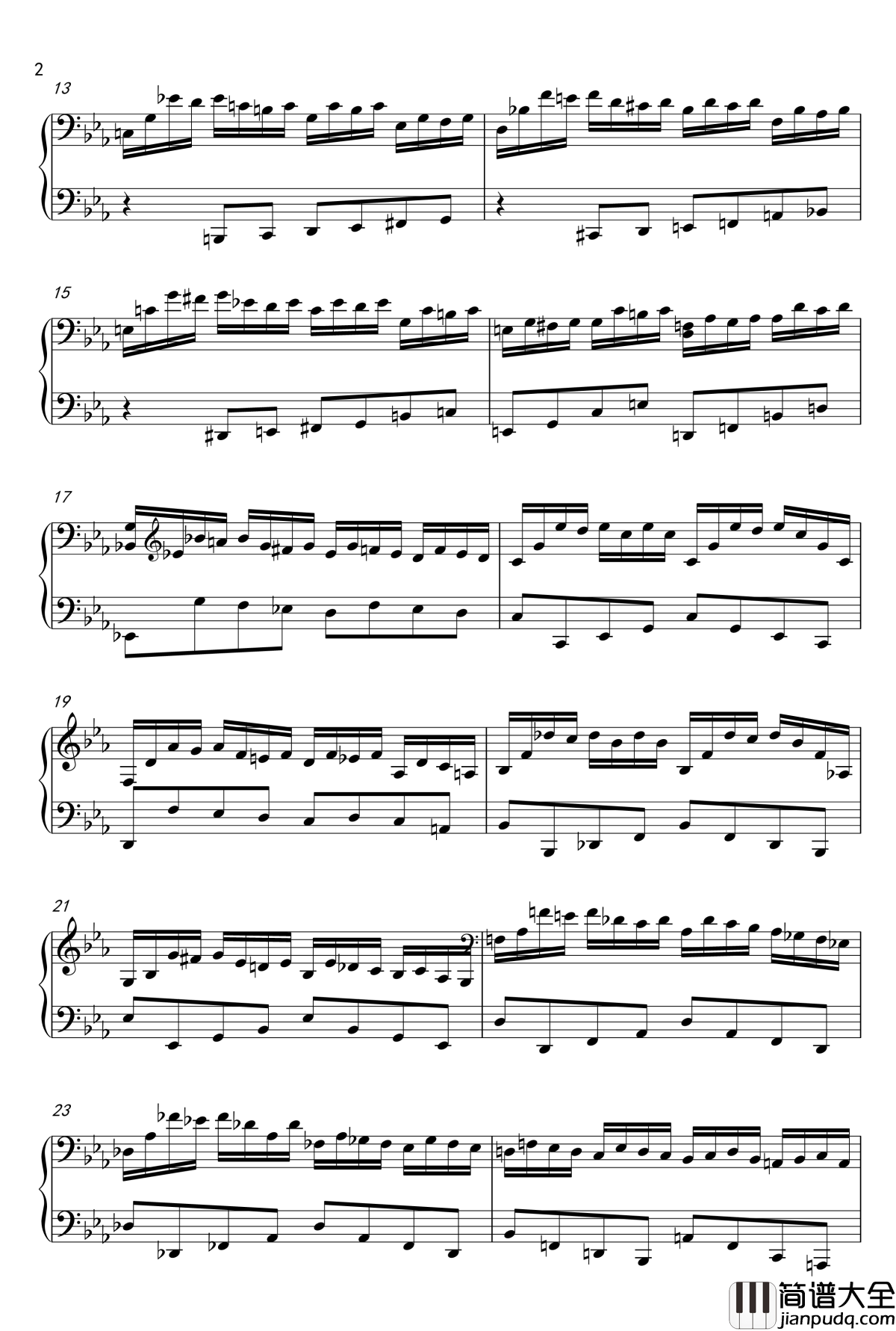 练习曲钢琴谱_TONY_王