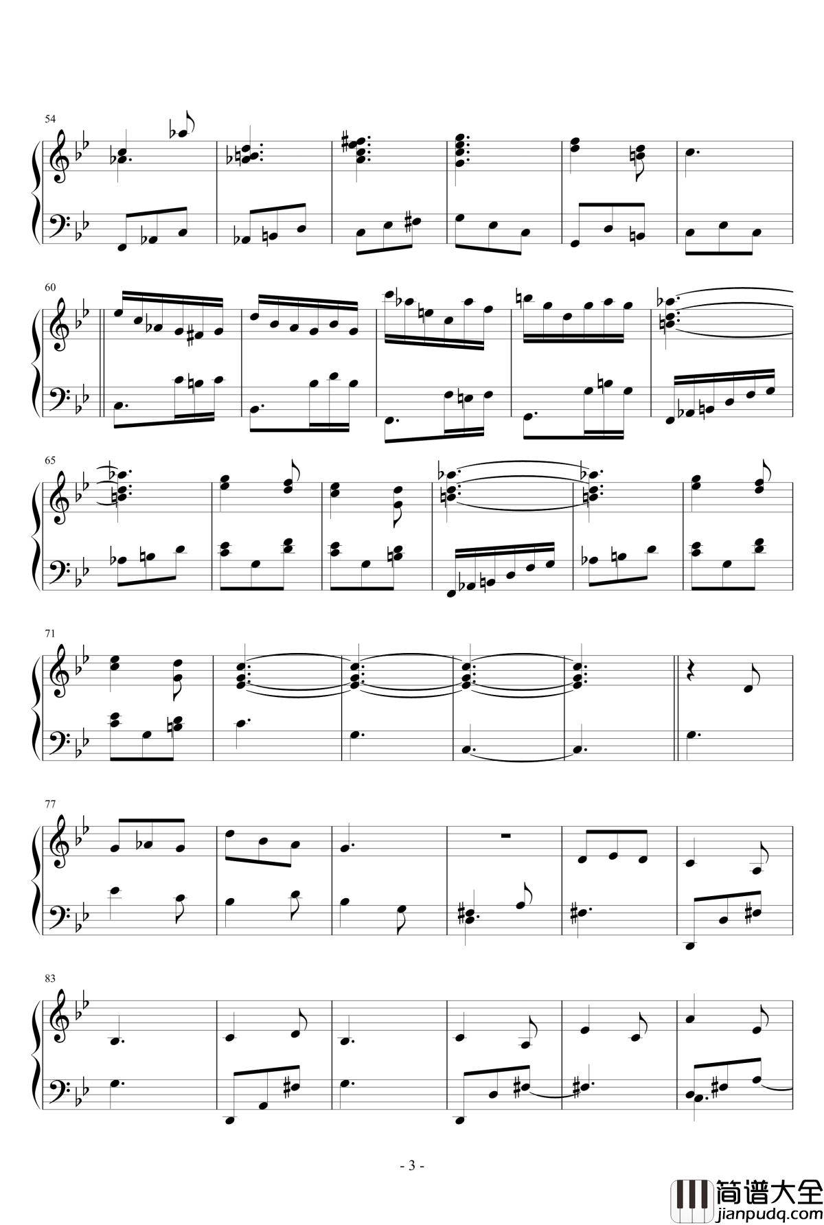 第三钢琴奏鸣曲钢琴谱_第三乐章_nzh1934