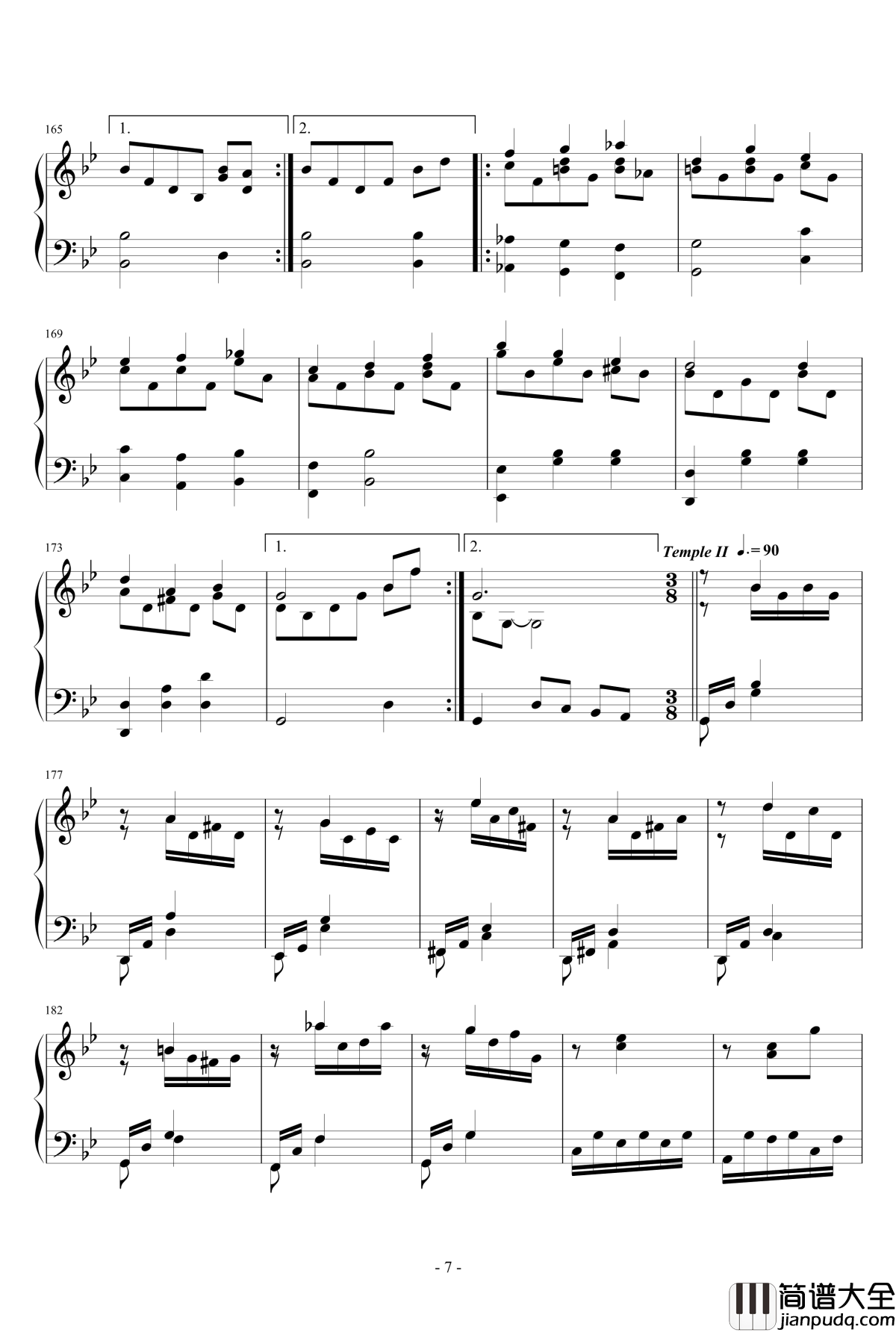 第三钢琴奏鸣曲钢琴谱_第三乐章_nzh1934