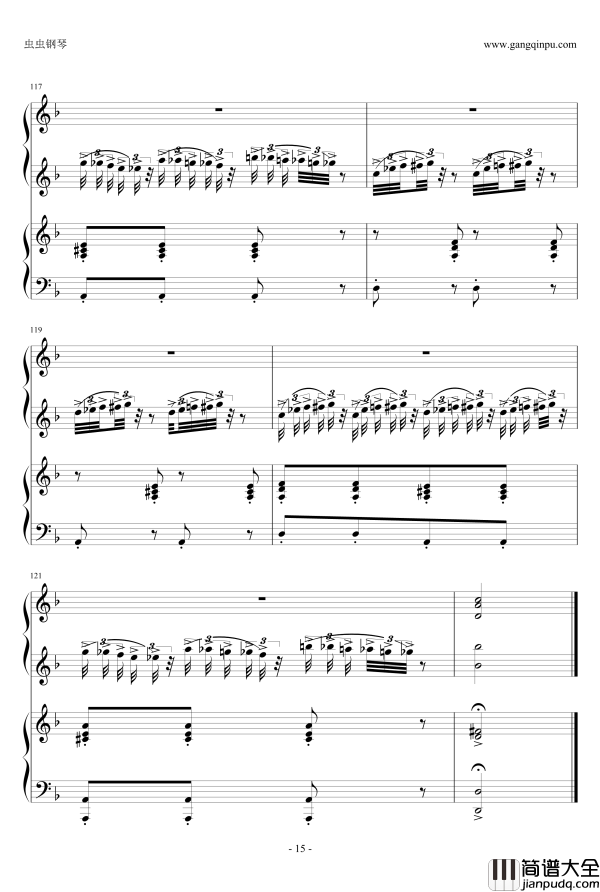 卡农兔子舞钢琴谱_融合精编_DrHope