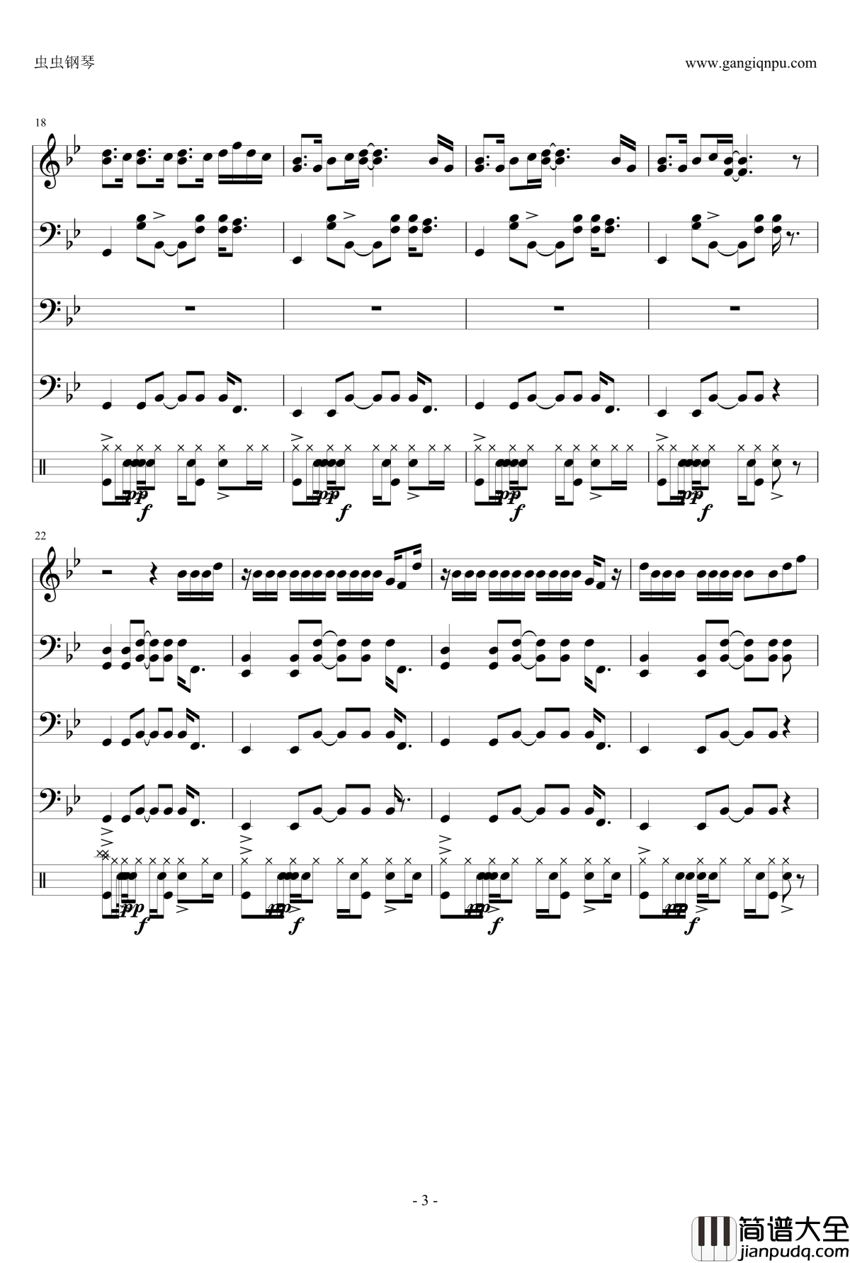 See_You_Again钢琴谱_原版_速度与激情7