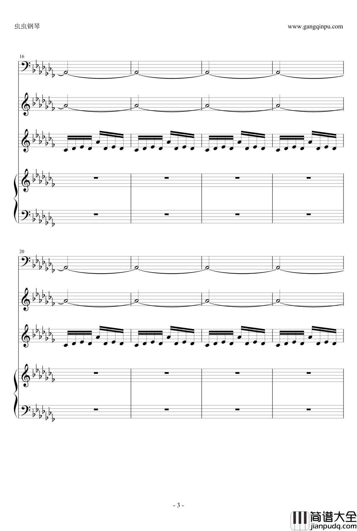 Crimson_Skies钢琴谱_迪士尼