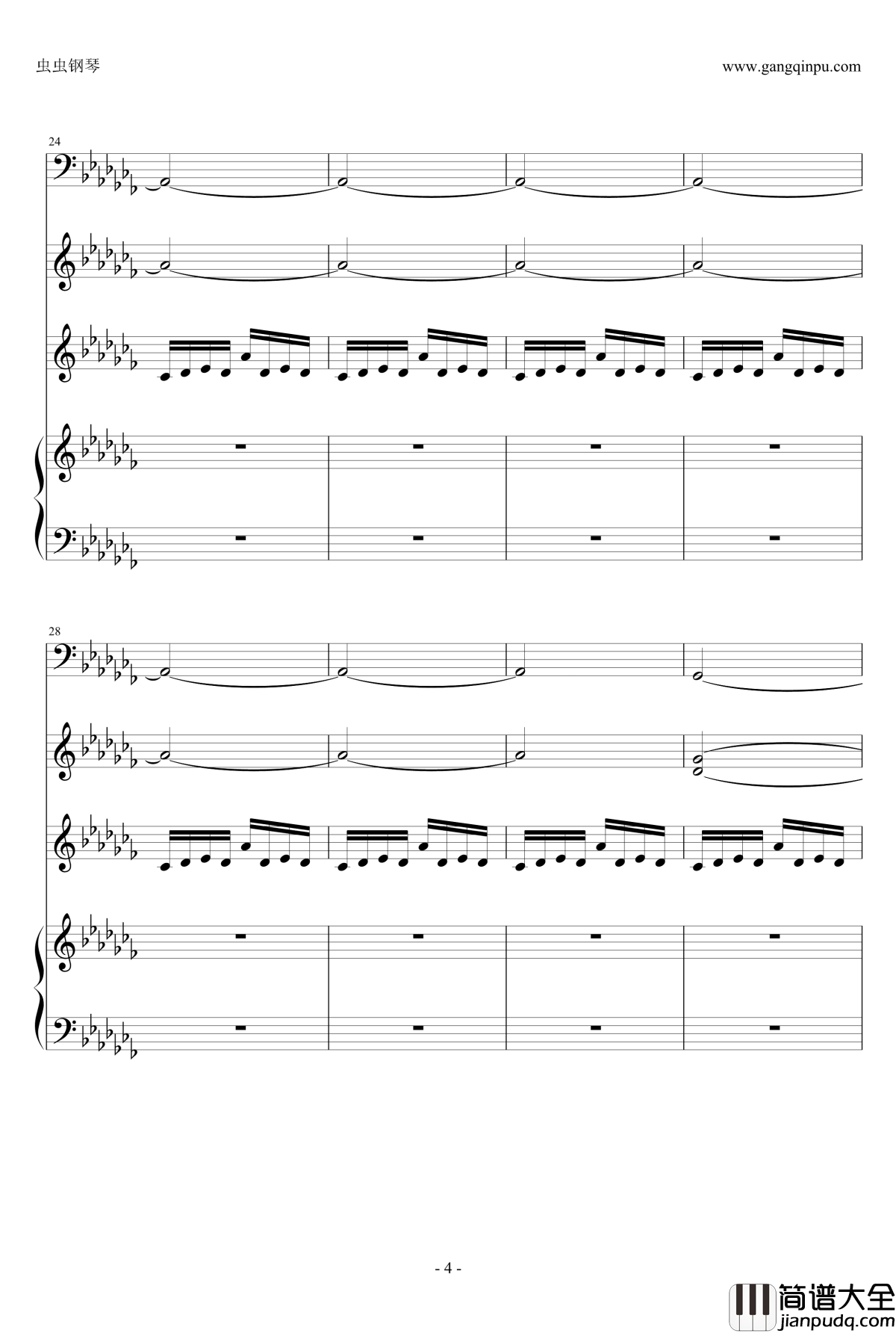 Crimson_Skies钢琴谱_迪士尼