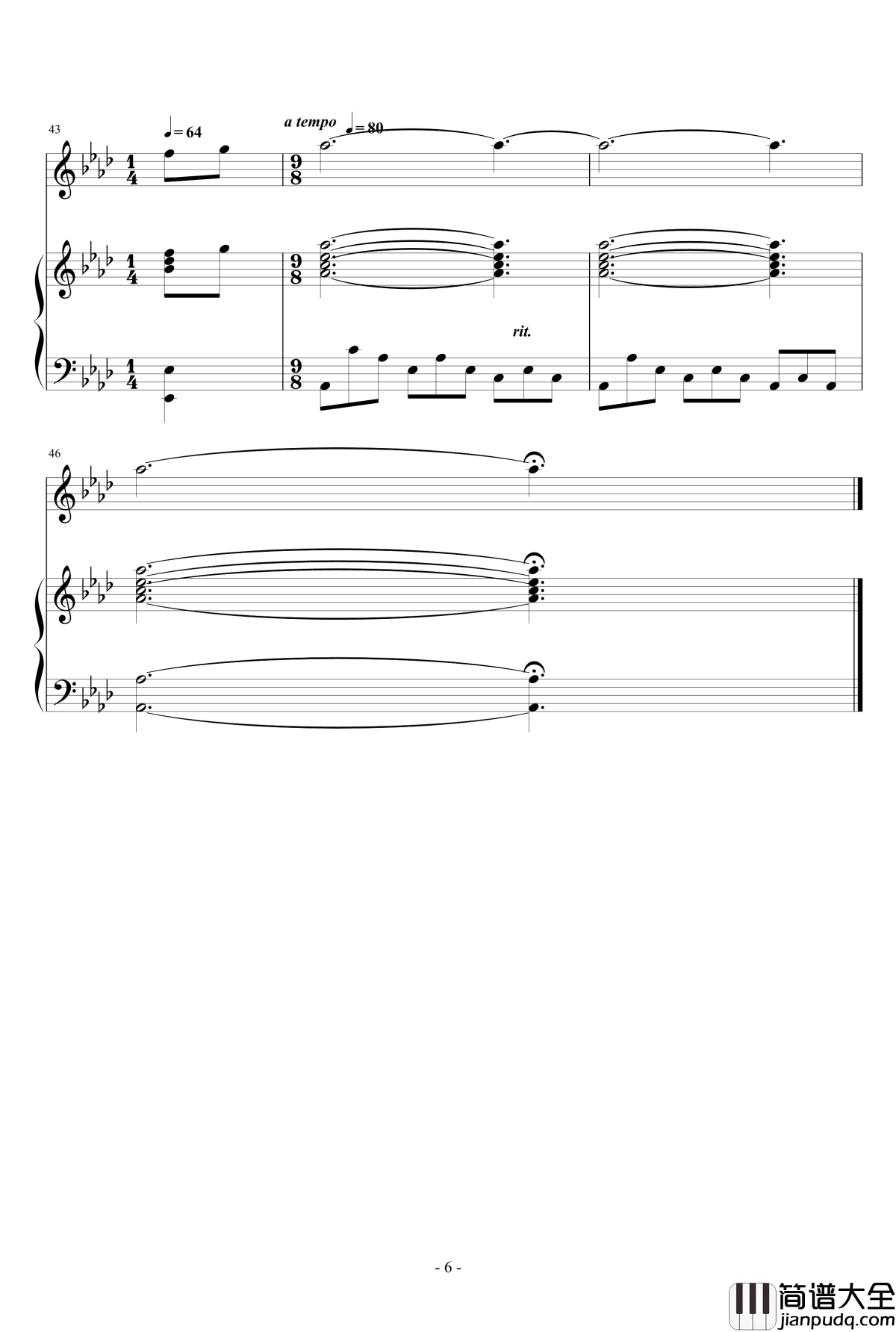 Art_Song_for_winter钢琴谱_nzh1934