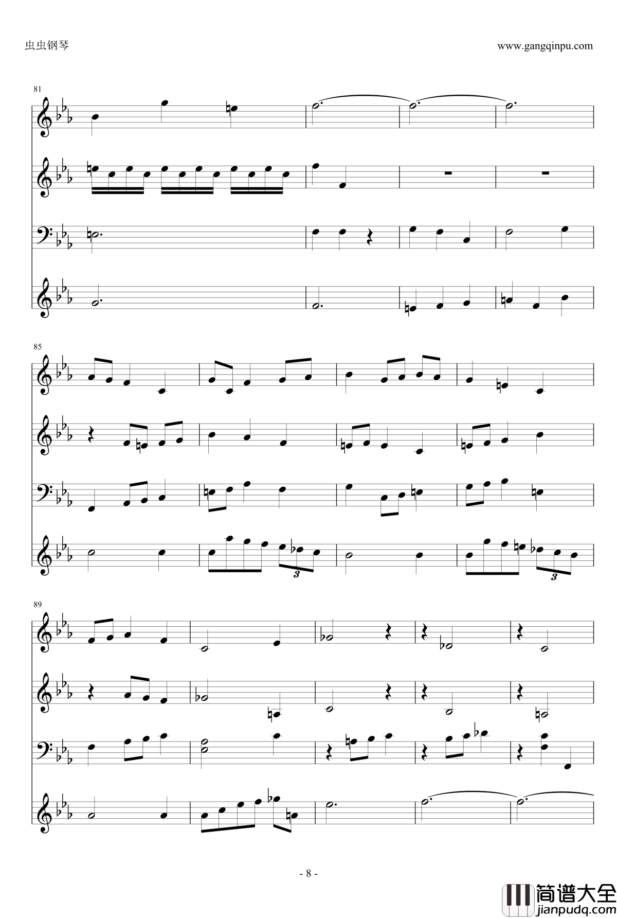 Moon_Bridge_nzh1934_钢琴谱