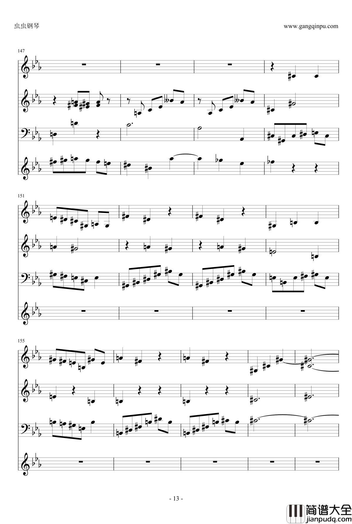 Moon_Bridge_nzh1934_钢琴谱