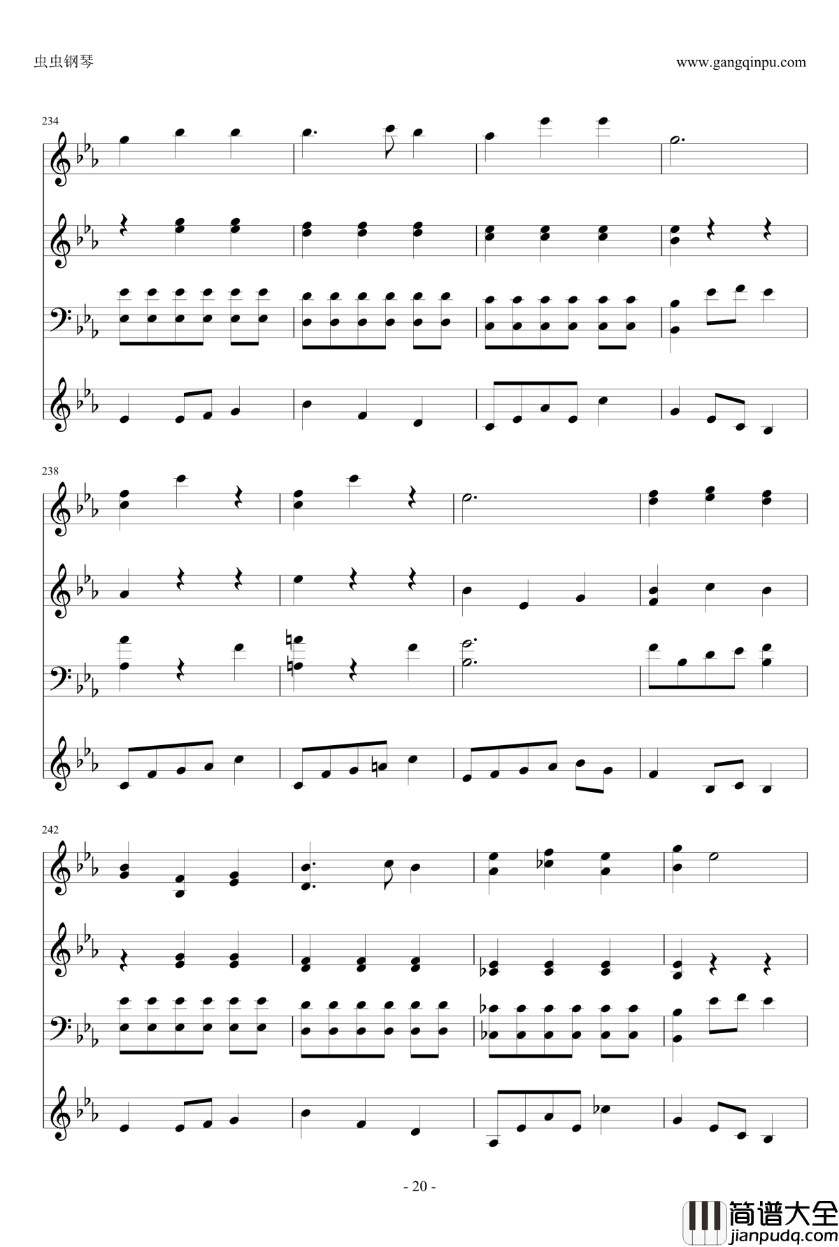 Moon_Bridge_nzh1934_钢琴谱