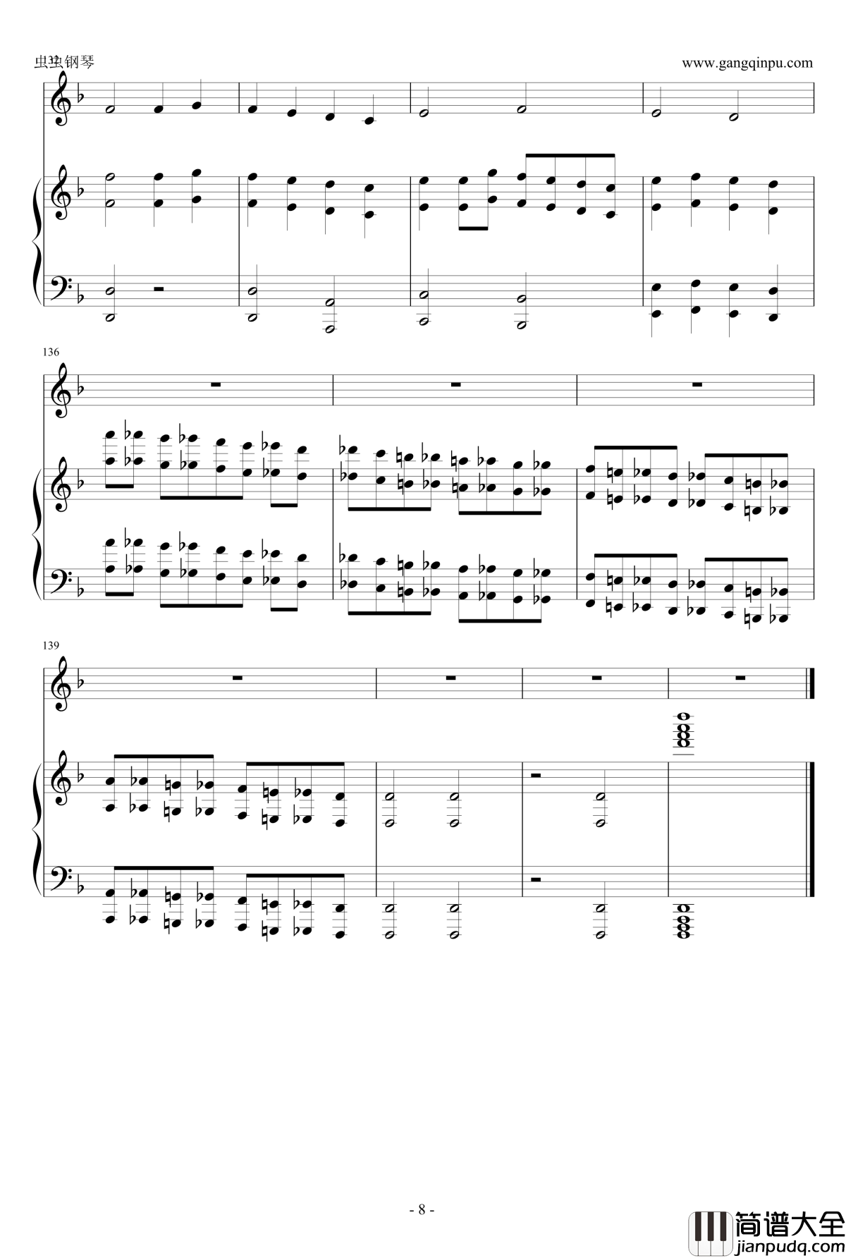 死之舞钢琴谱_Totentanz_马克西姆maksim_钢琴+长号_Maksim·Mrvica