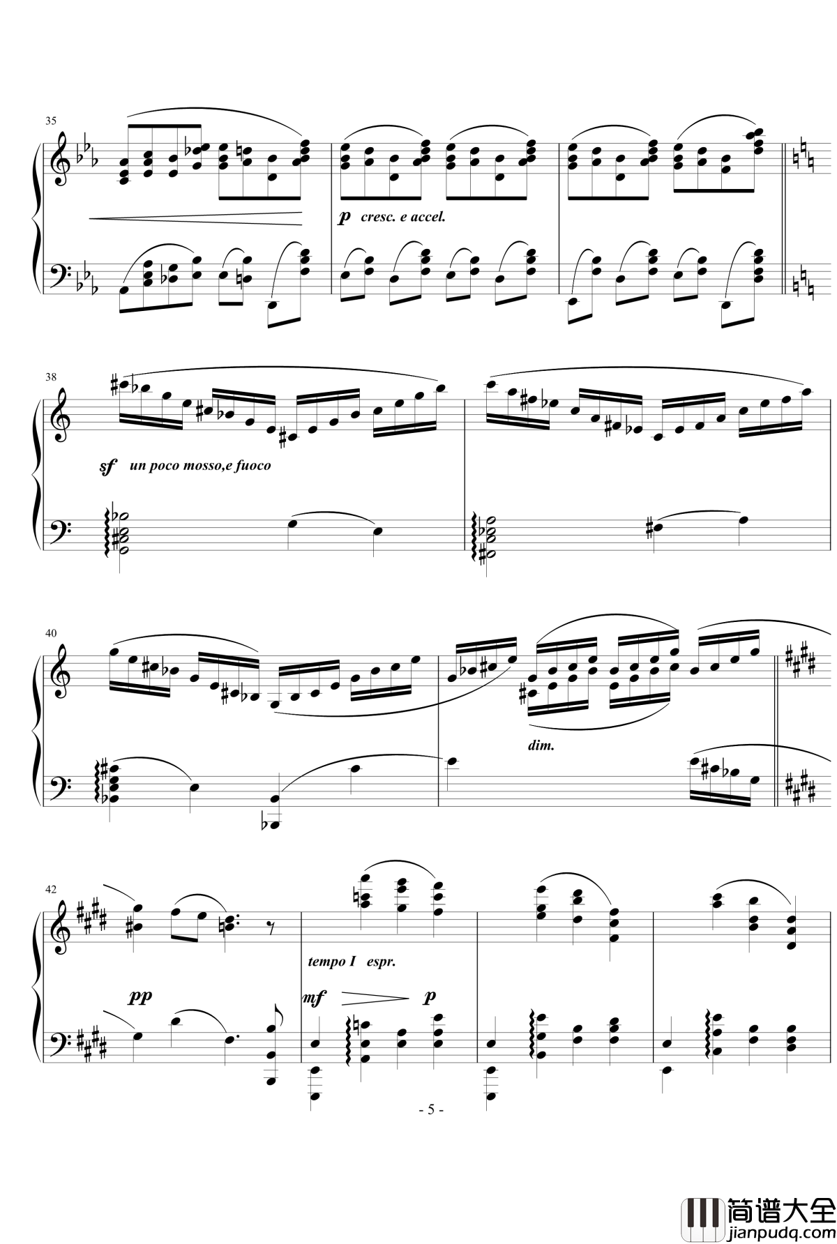 浪漫宇宙钢琴谱_天籁传声