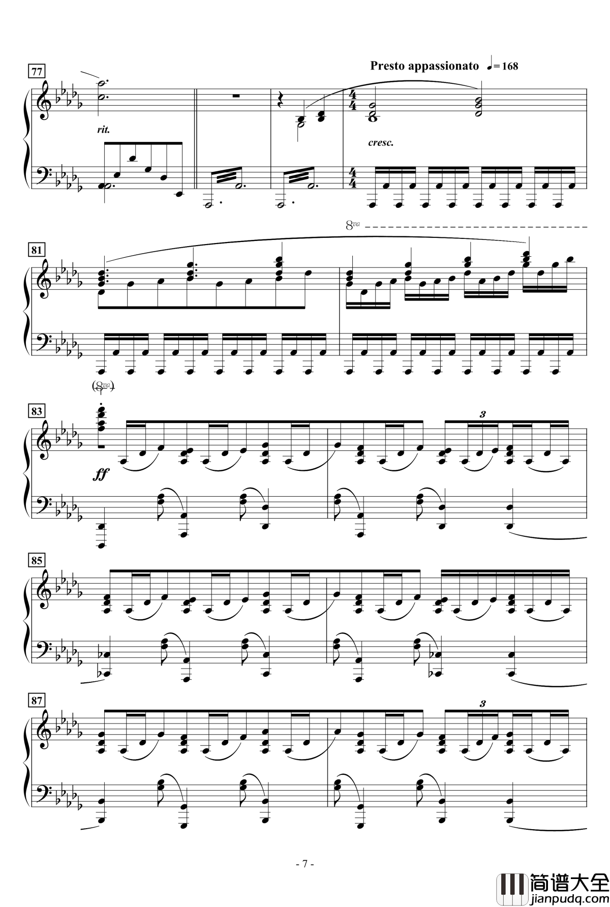 日曜日の旅立ち钢琴谱_～23年前のきおく～_雪城奥菲斯