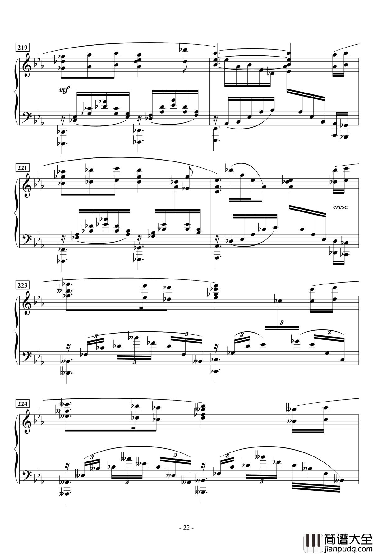 日曜日の旅立ち钢琴谱_～23年前のきおく～_雪城奥菲斯