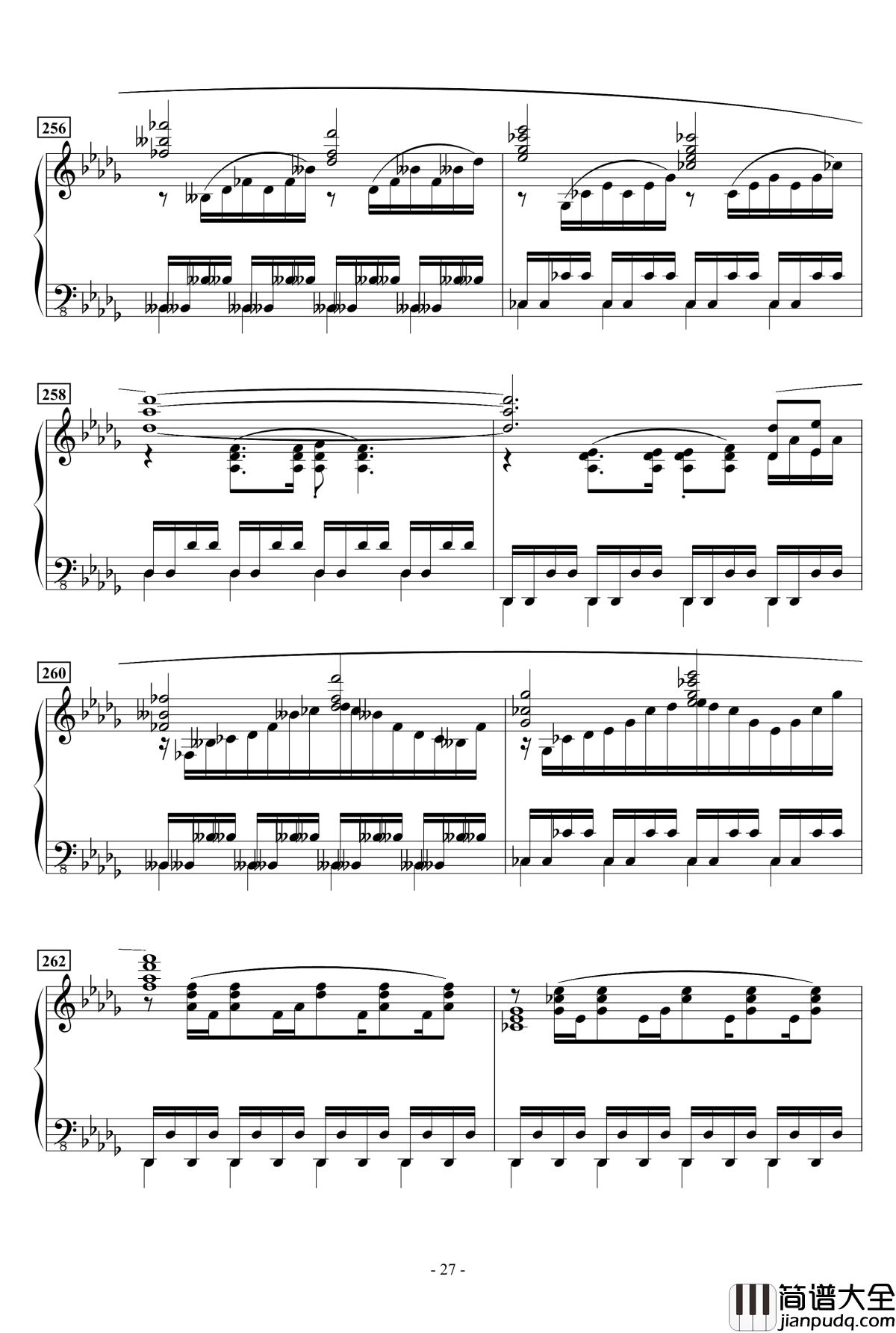 日曜日の旅立ち钢琴谱_～23年前のきおく～_雪城奥菲斯