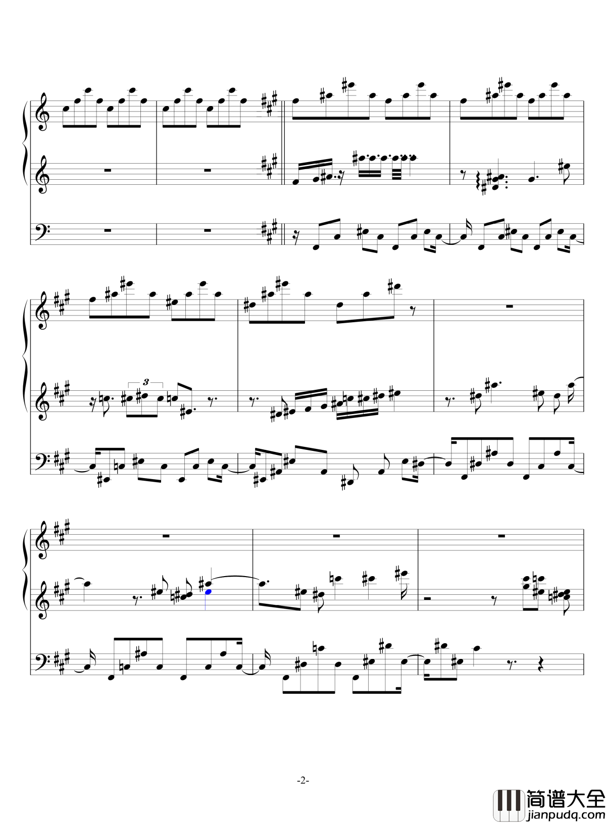 Silence钢琴谱_scene_1_lig_bri