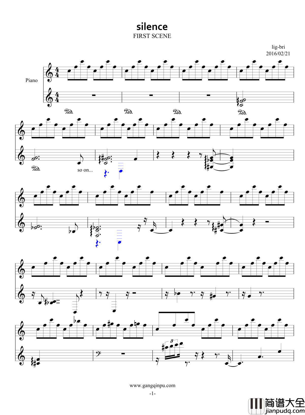 Silence钢琴谱_scene_1_lig_bri