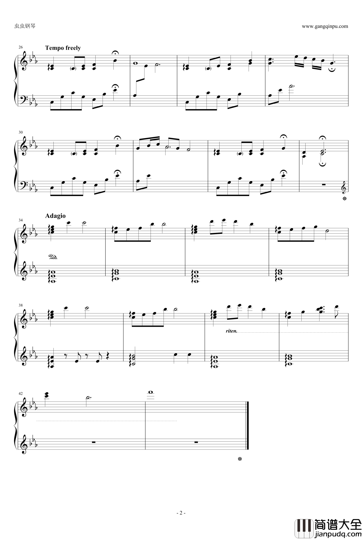 [Sun]Shine钢琴谱___Senpai