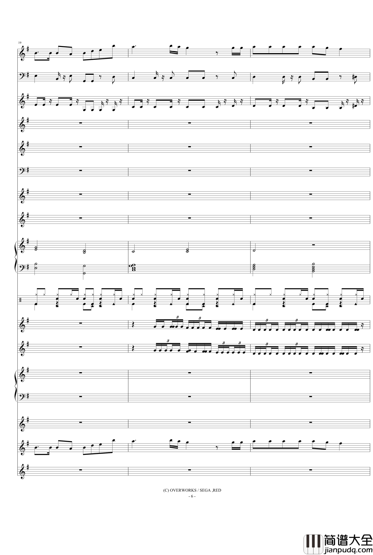 檄！帝国華撃団Ⅲ钢琴谱_真宫寺樱