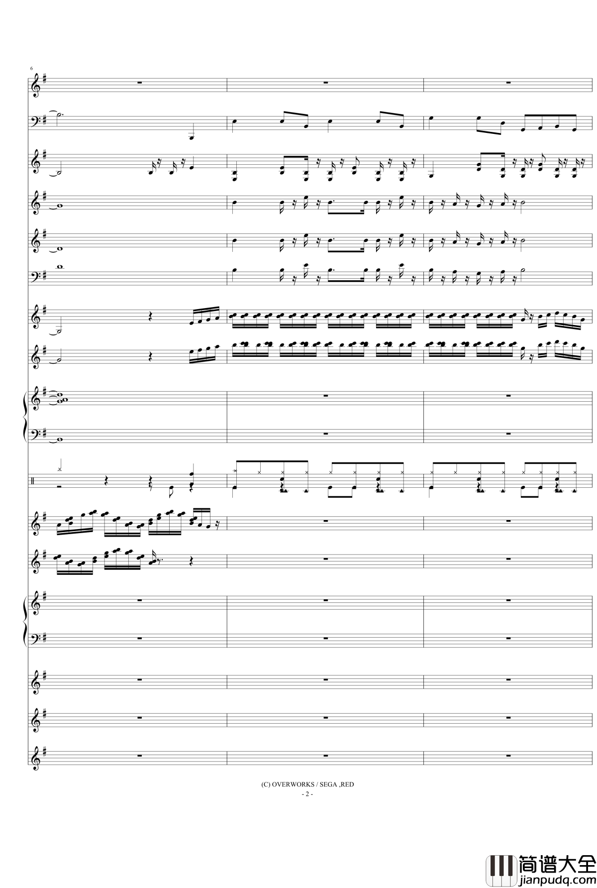 檄！帝国華撃団Ⅲ钢琴谱_真宫寺樱