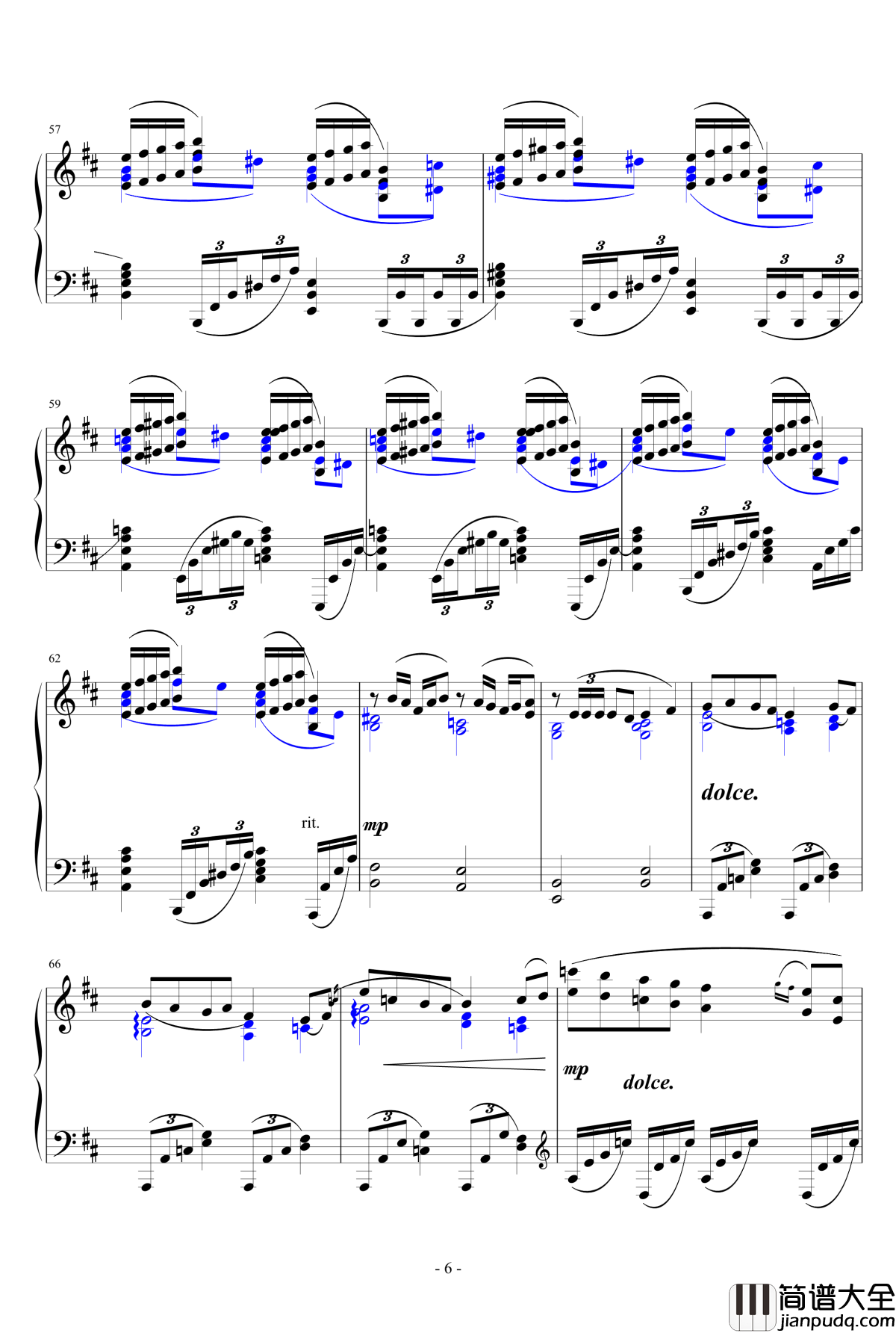 For_Debussy's_Fantasy钢琴谱_一个球