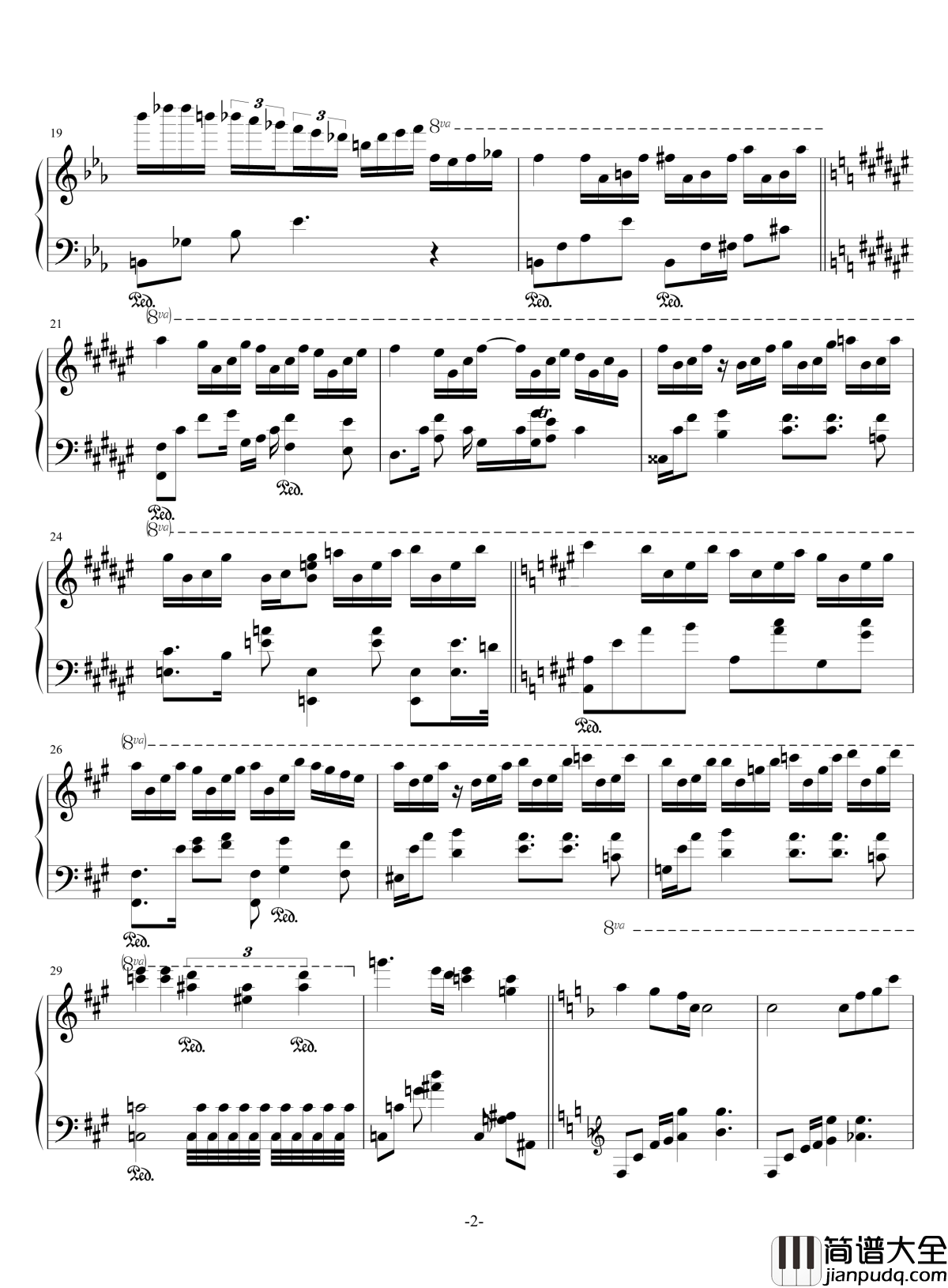 帕市结界里无尽的等待钢琴谱_Dr_Hope