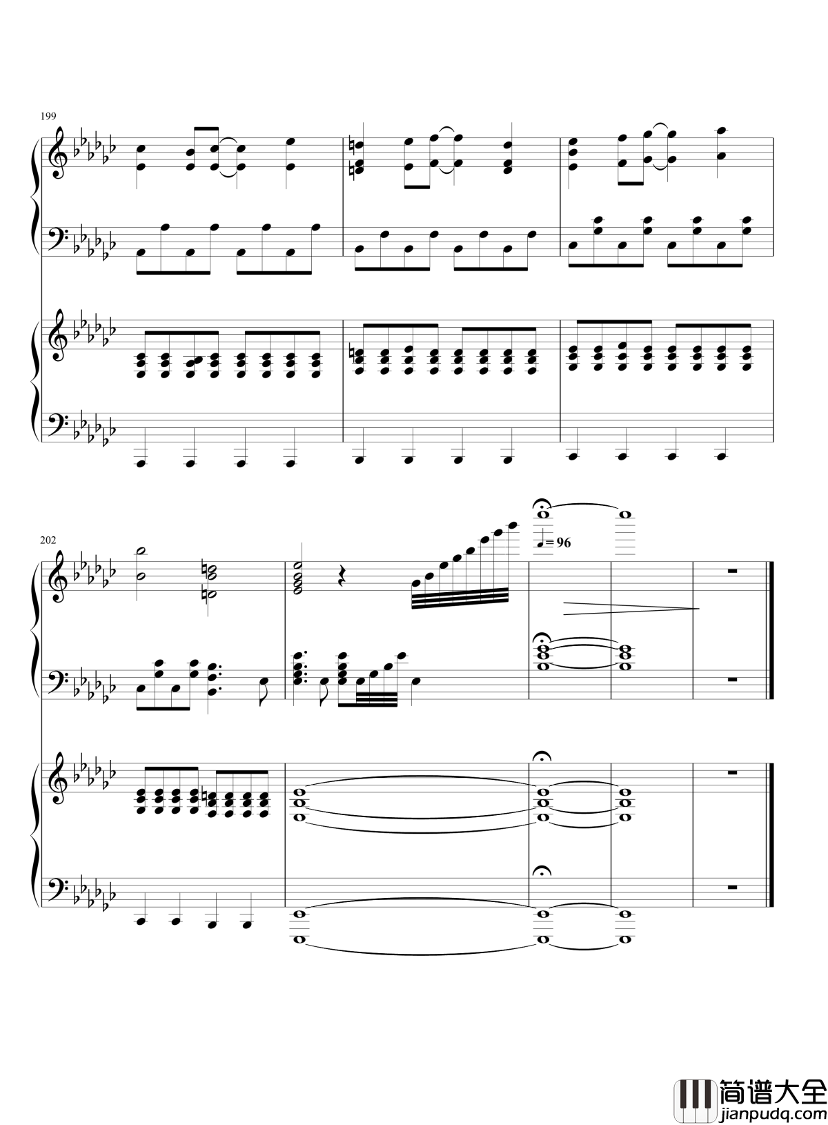 小五与恋的合奏钢琴谱_东方_东方project_琴艺