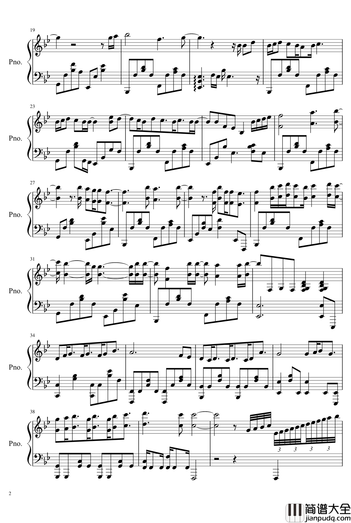 always钢琴谱_尹美莱_太阳的后裔OST