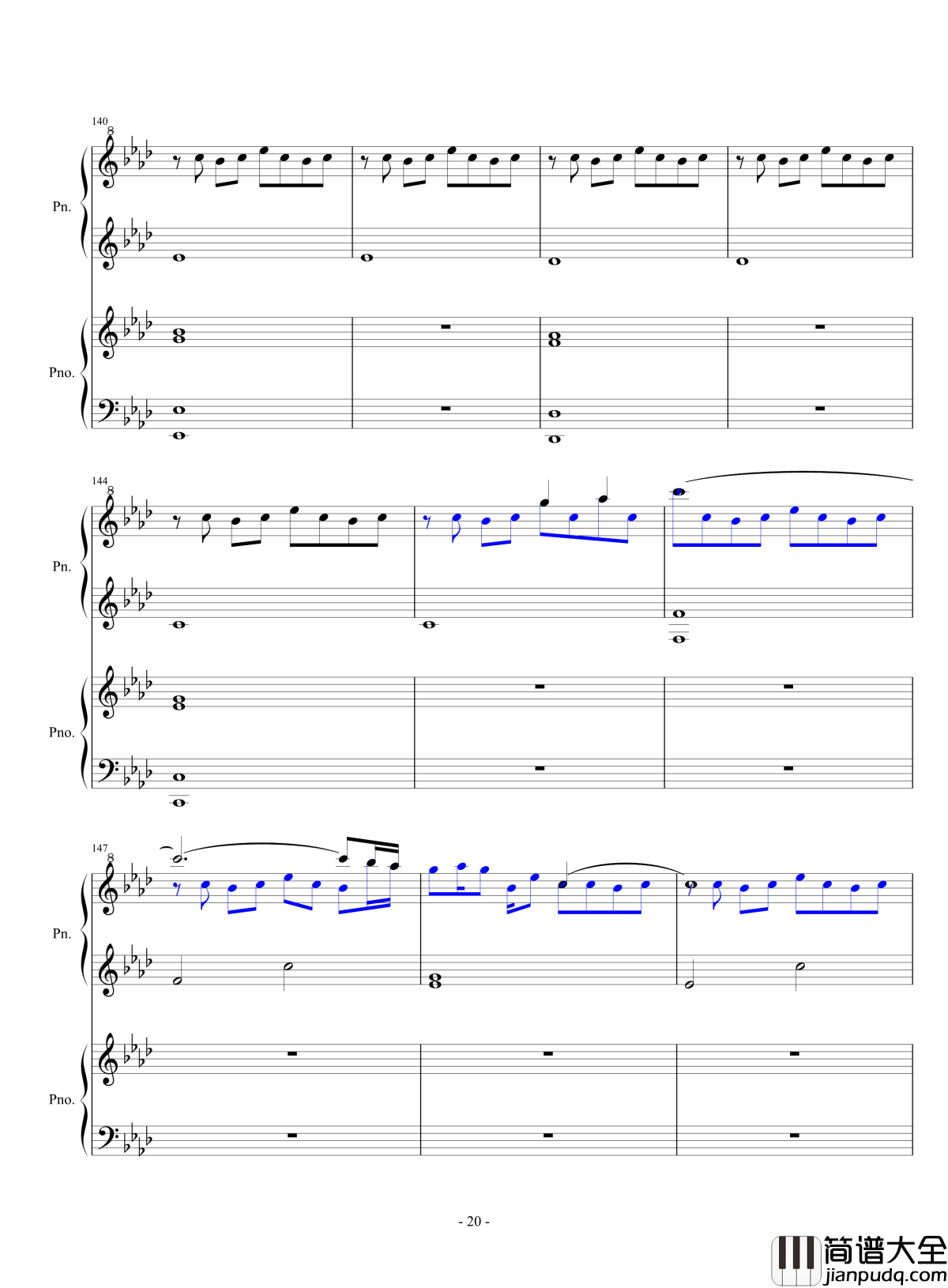 伴奏曲钢琴谱_lujianxiang555