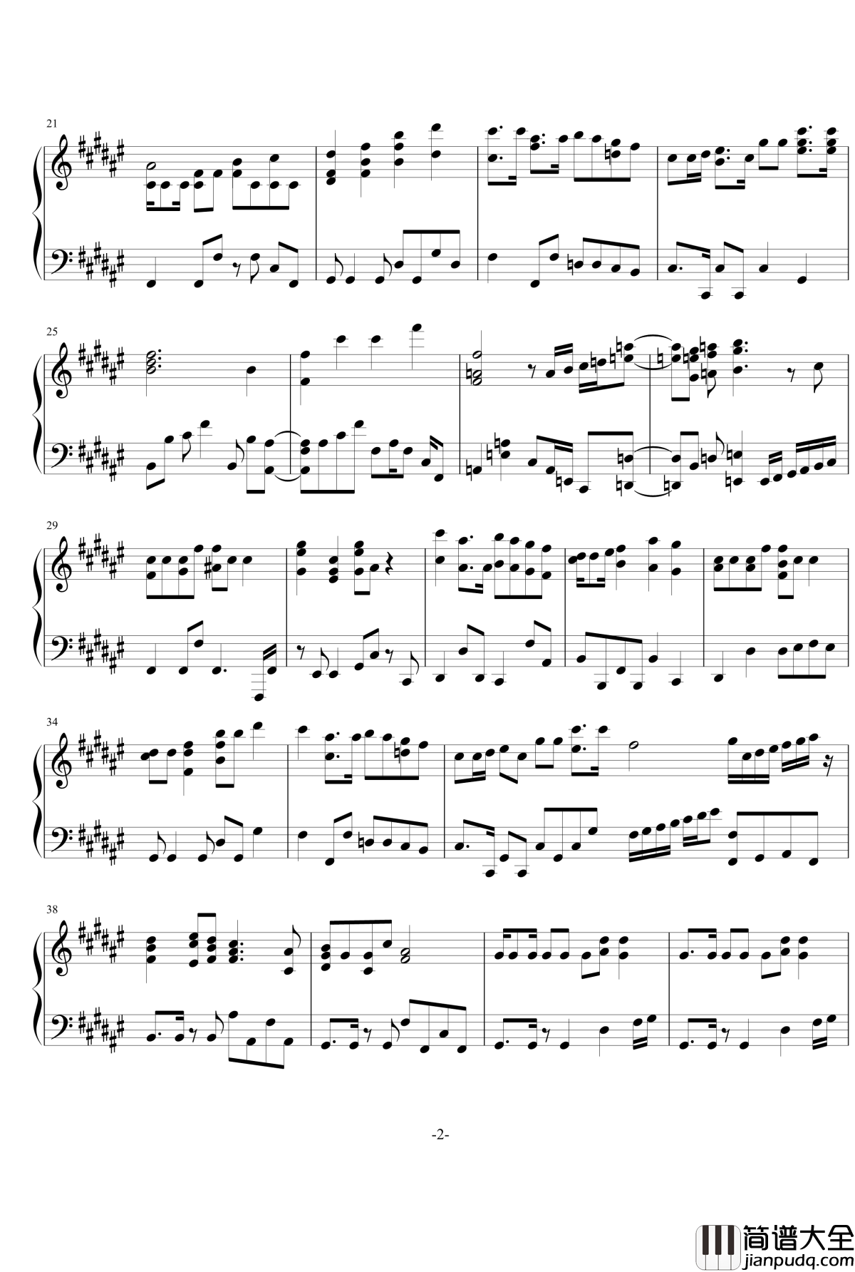 黑塔利亚第六季钢琴谱_ヘタリアン☆ジェット