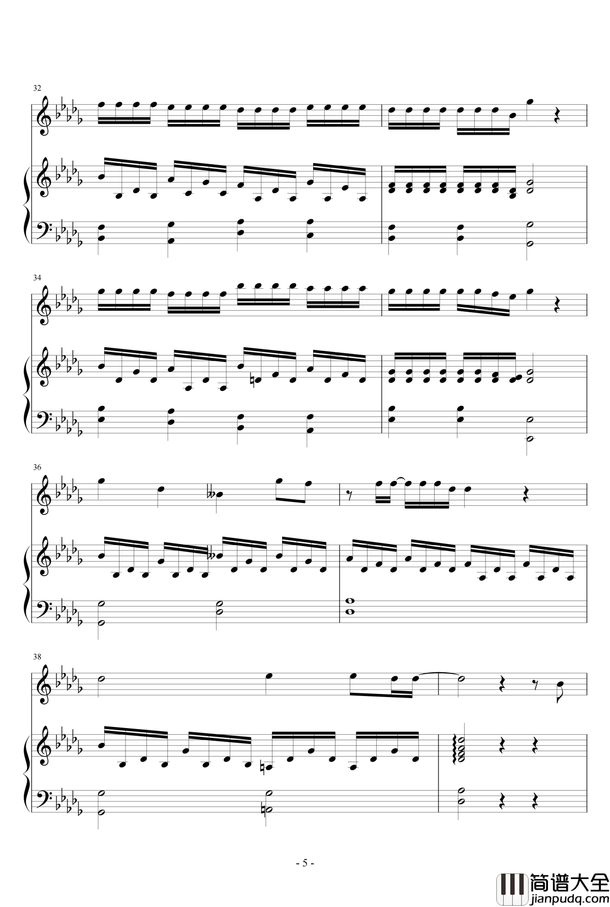 IF_YOU钢琴谱_BigBang_低碳伴奏