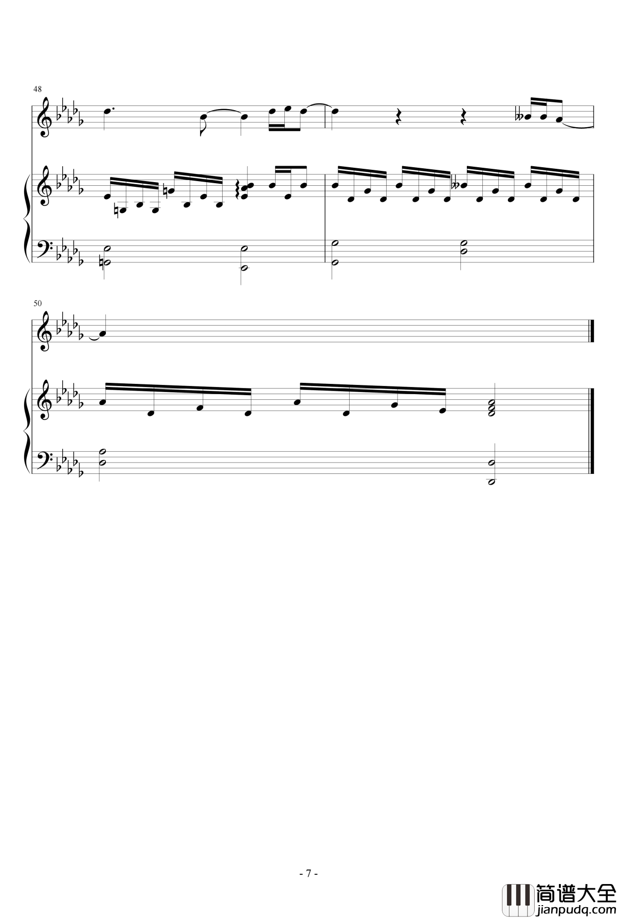 IF_YOU钢琴谱_BigBang_低碳伴奏