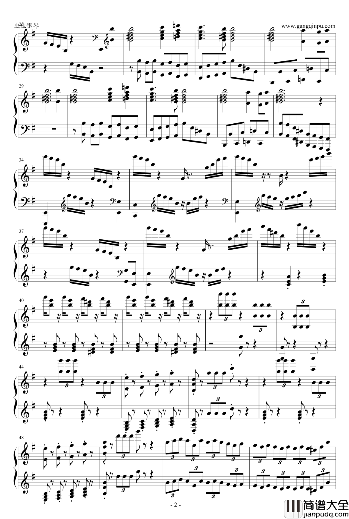 New_World_Concerto钢琴谱_新世界钢琴协奏曲_马克西姆maksim钢琴谱_2_Maksim·Mrvica