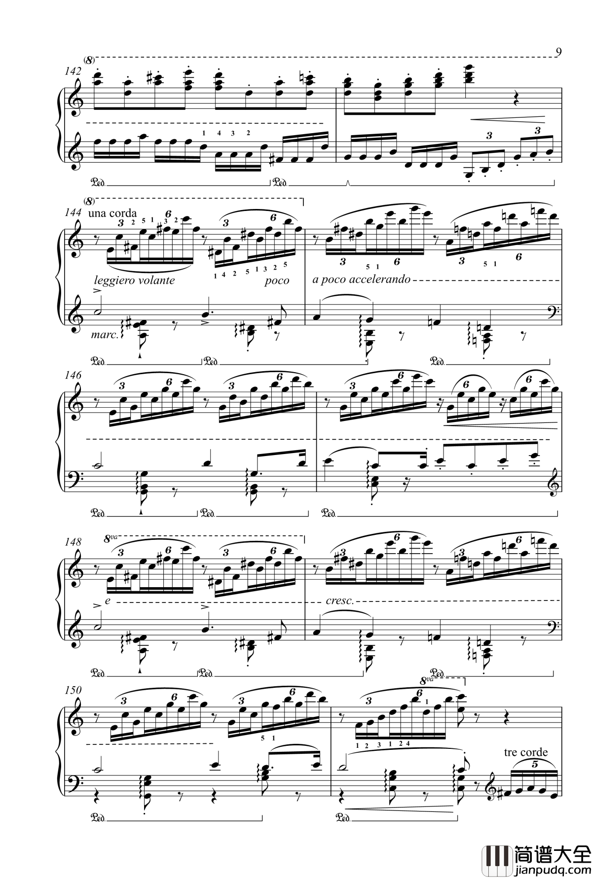 Hochzeitsmarsch_und_Elfenreigen_s410钢琴谱_婚礼进行曲_李斯特